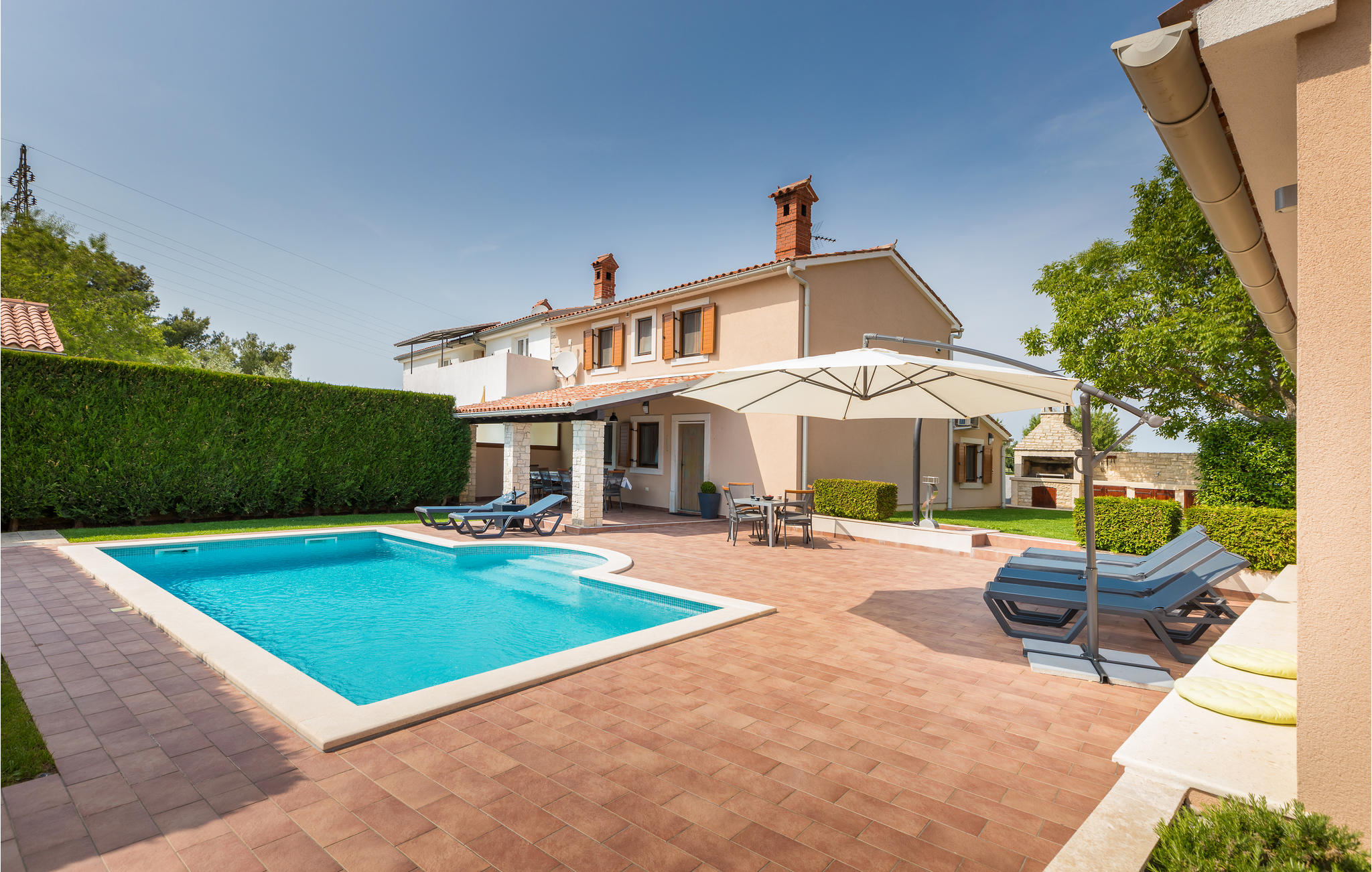 Vakantiehuis met privé zwembad in Vodnjan-SvKirin (Kroatië) voor 8 personen
