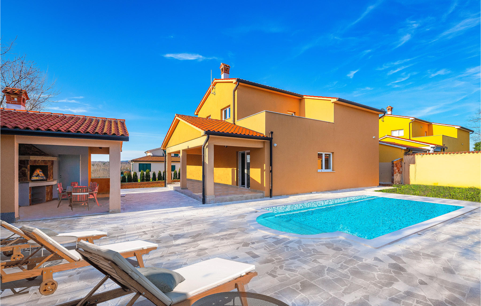 Vakantiehuis met privé zwembad in Labin-Topid (Kroatië) voor 8 personen