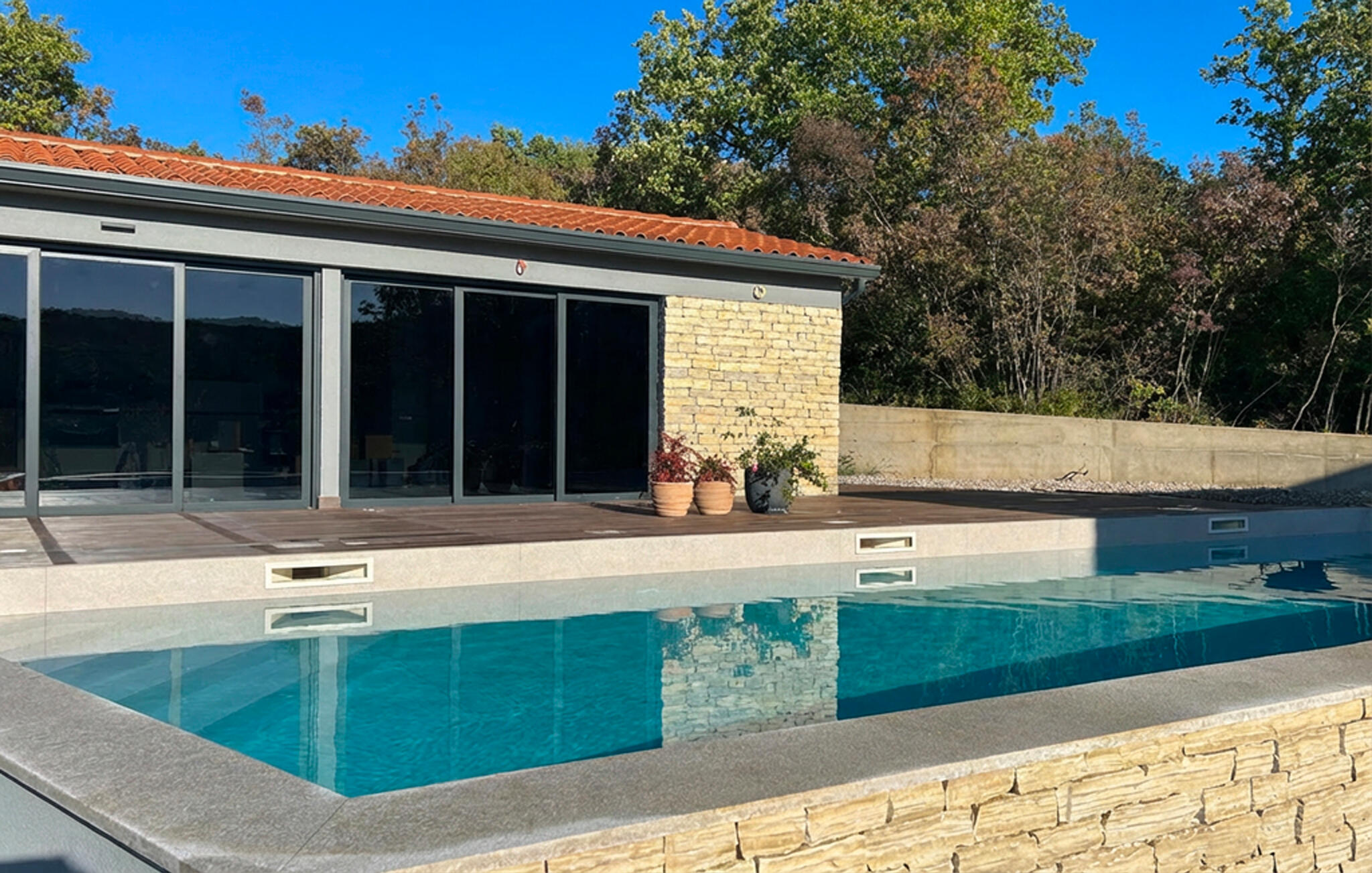 Vakantiehuis met privé zwembad in Labin - Ripenda (Kroatië) voor 8 personen