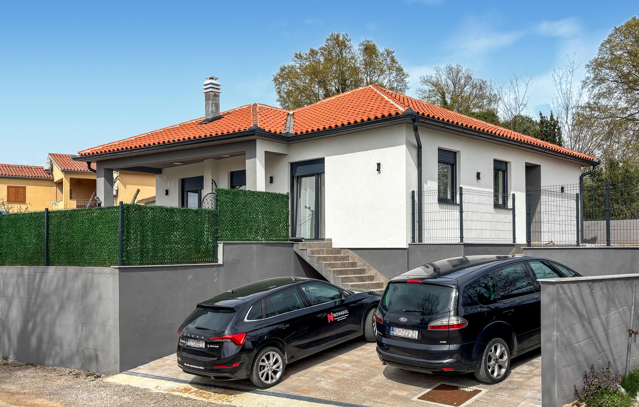 Vakantiehuis met privé zwembad in Labin-Nedescina (Kroatië) voor 6 personen