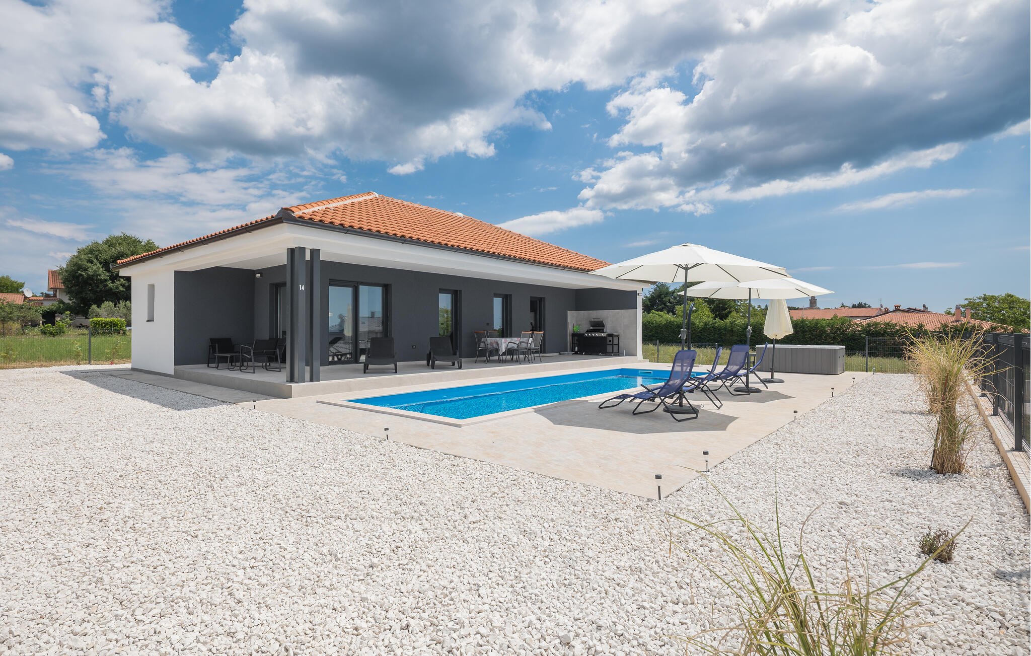 Vakantiehuis met privé zwembad in Zminj (Kroatië) voor 5 personen