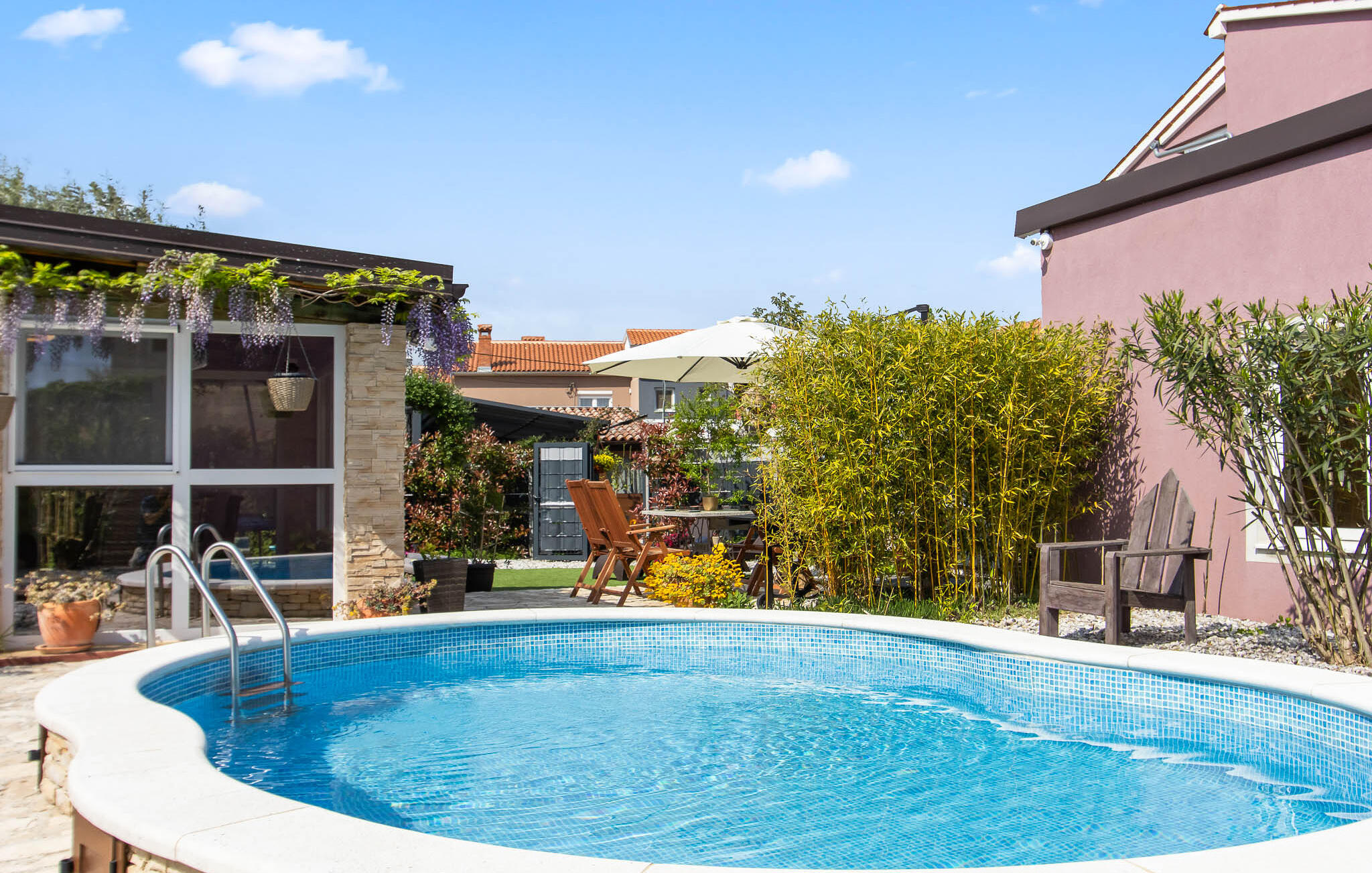 Vakantiehuis met privé zwembad in Vodnjan-Jursici (Kroatië) voor 4 personen