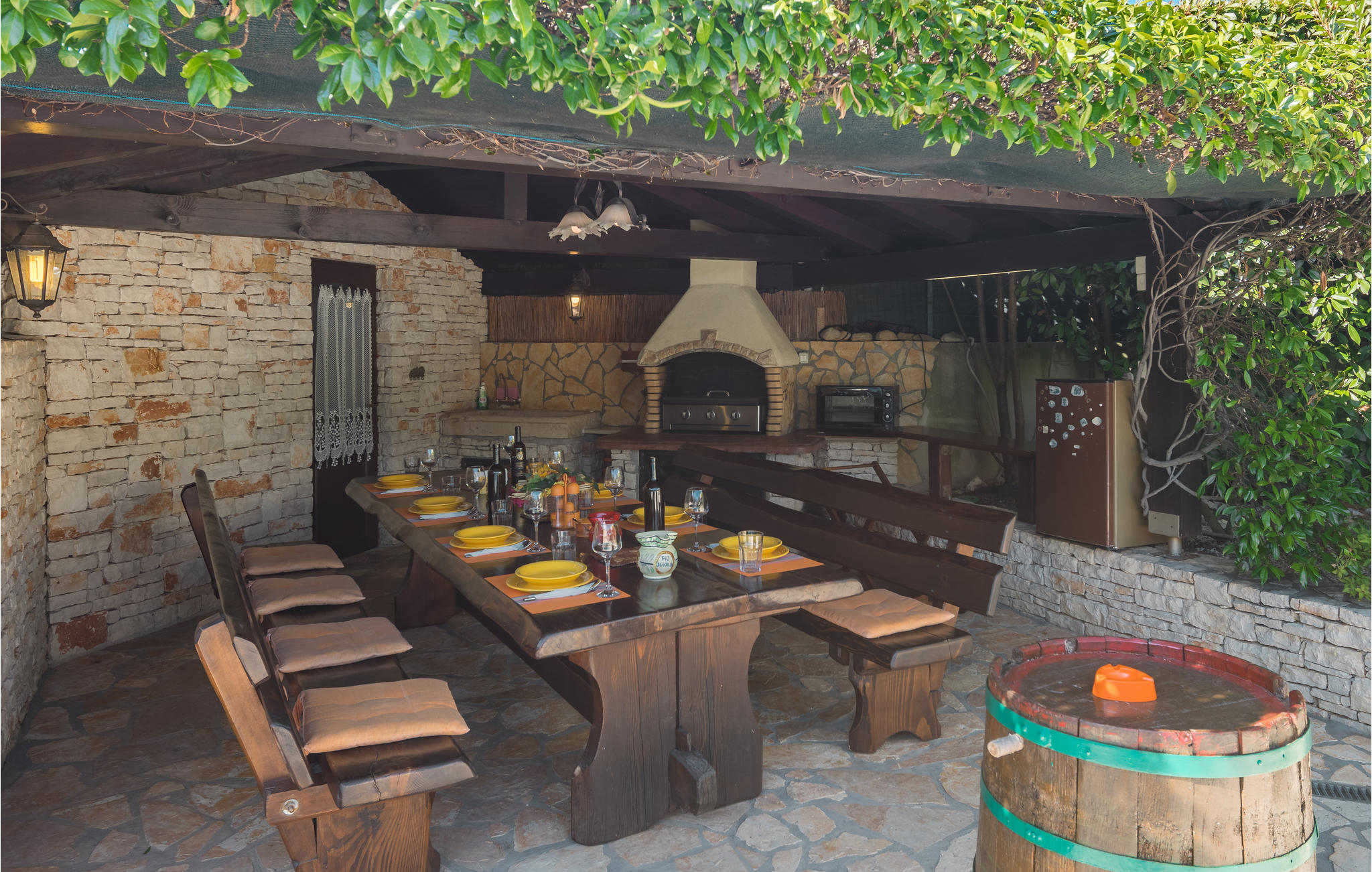 Vakantiehuis met privé zwembad in Buje (Kroatië) voor 8 personen