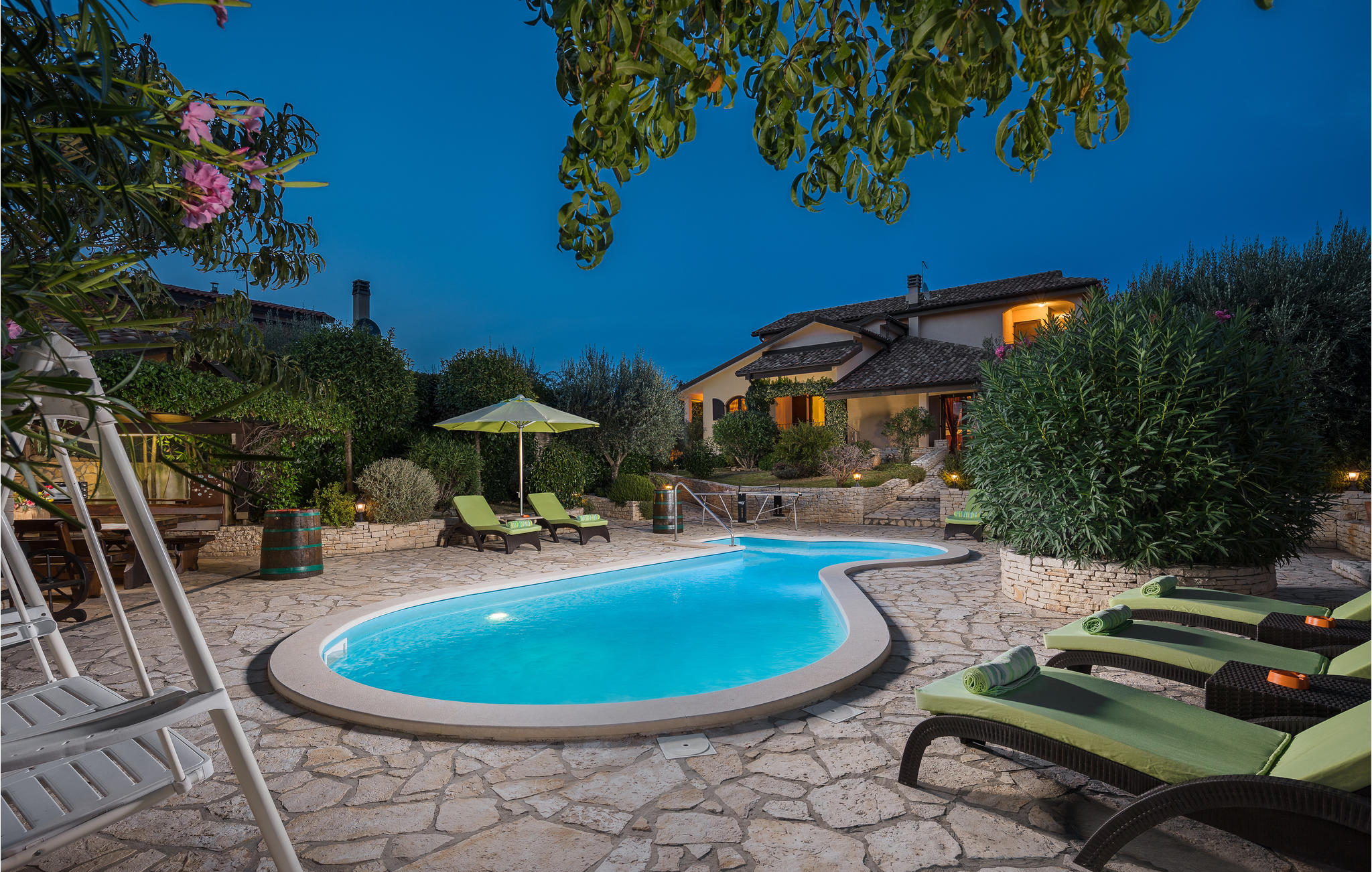 Vakantiehuis met privé zwembad in Buje (Kroatië) voor 8 personen