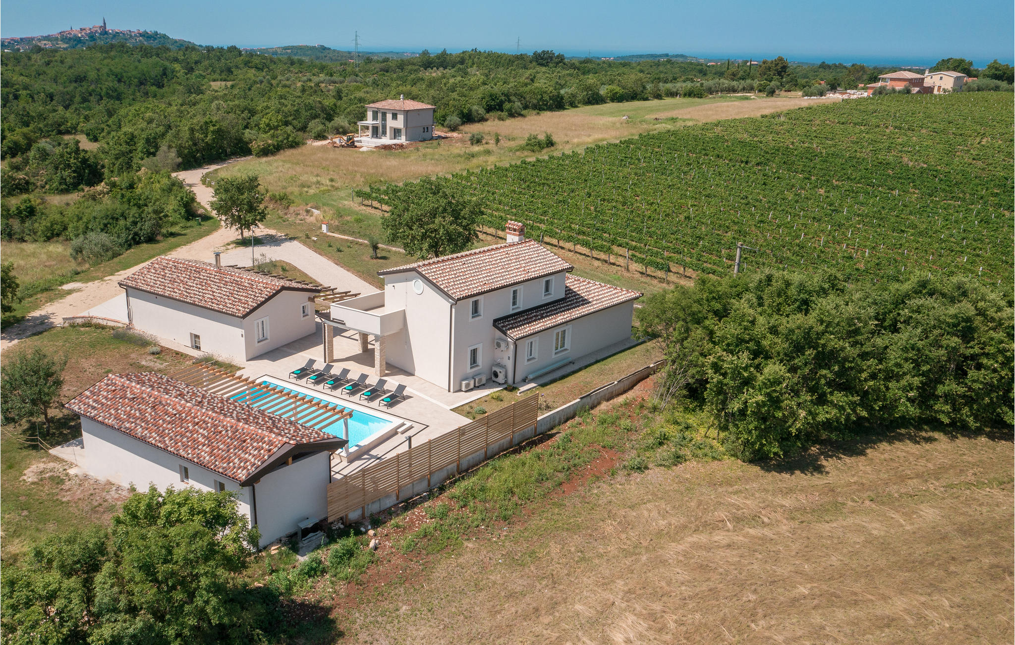 Vakantiehuis met privé zwembad in Buje (Kroatië) voor 8 personen