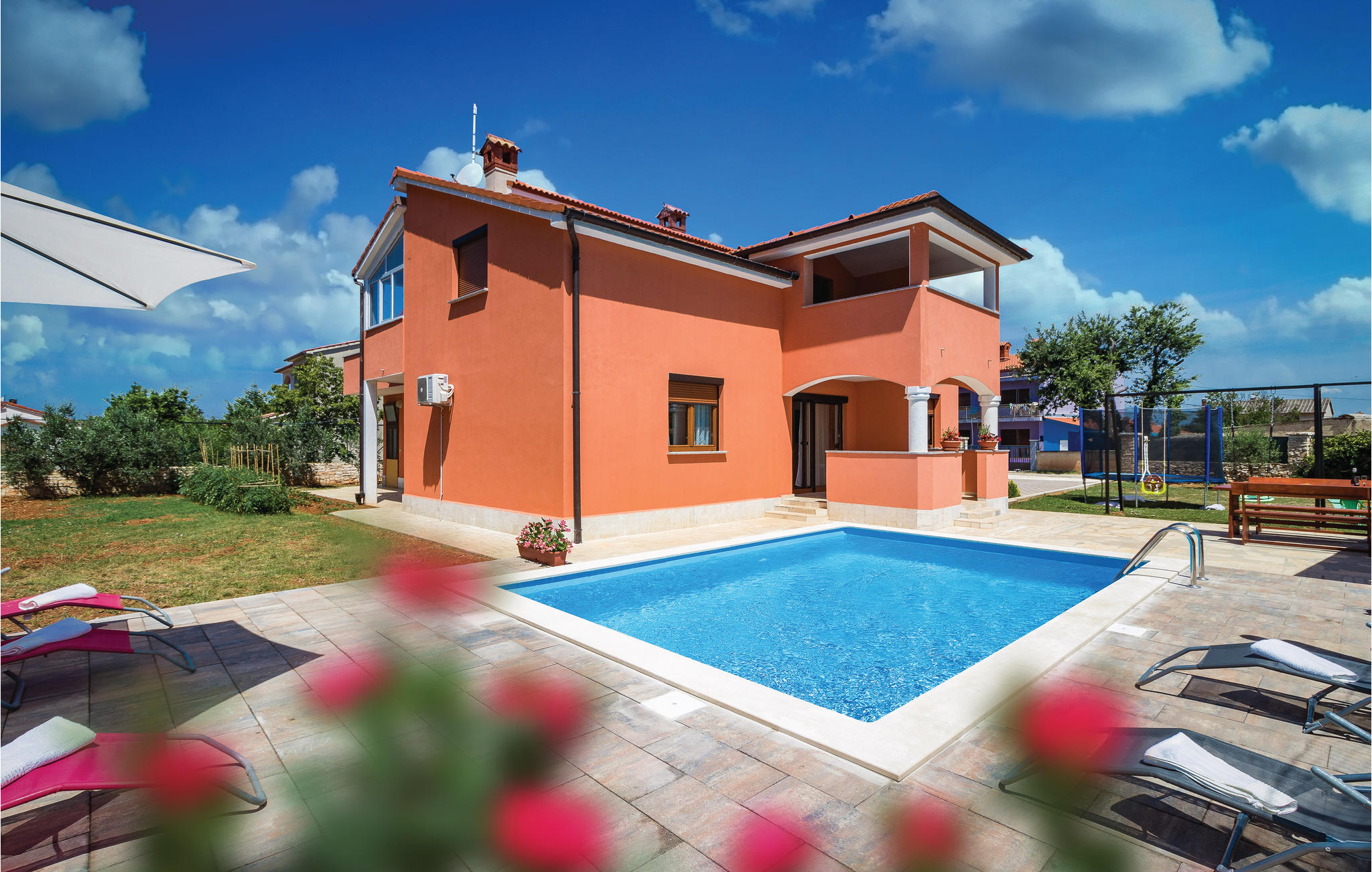Vakantiehuis met privé zwembad in Liznjan (Kroatië) voor 8 personen