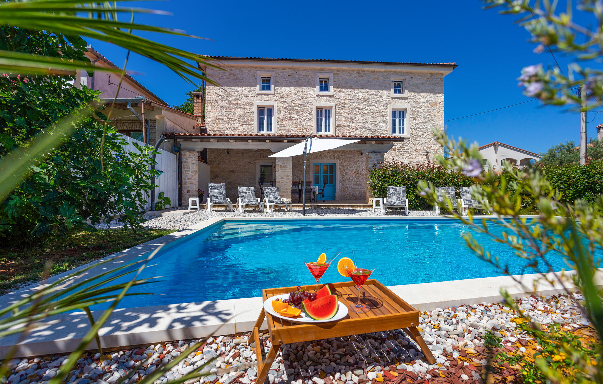 Vakantiehuis met privé zwembad in Liznjan (Kroatië) voor 8 personen