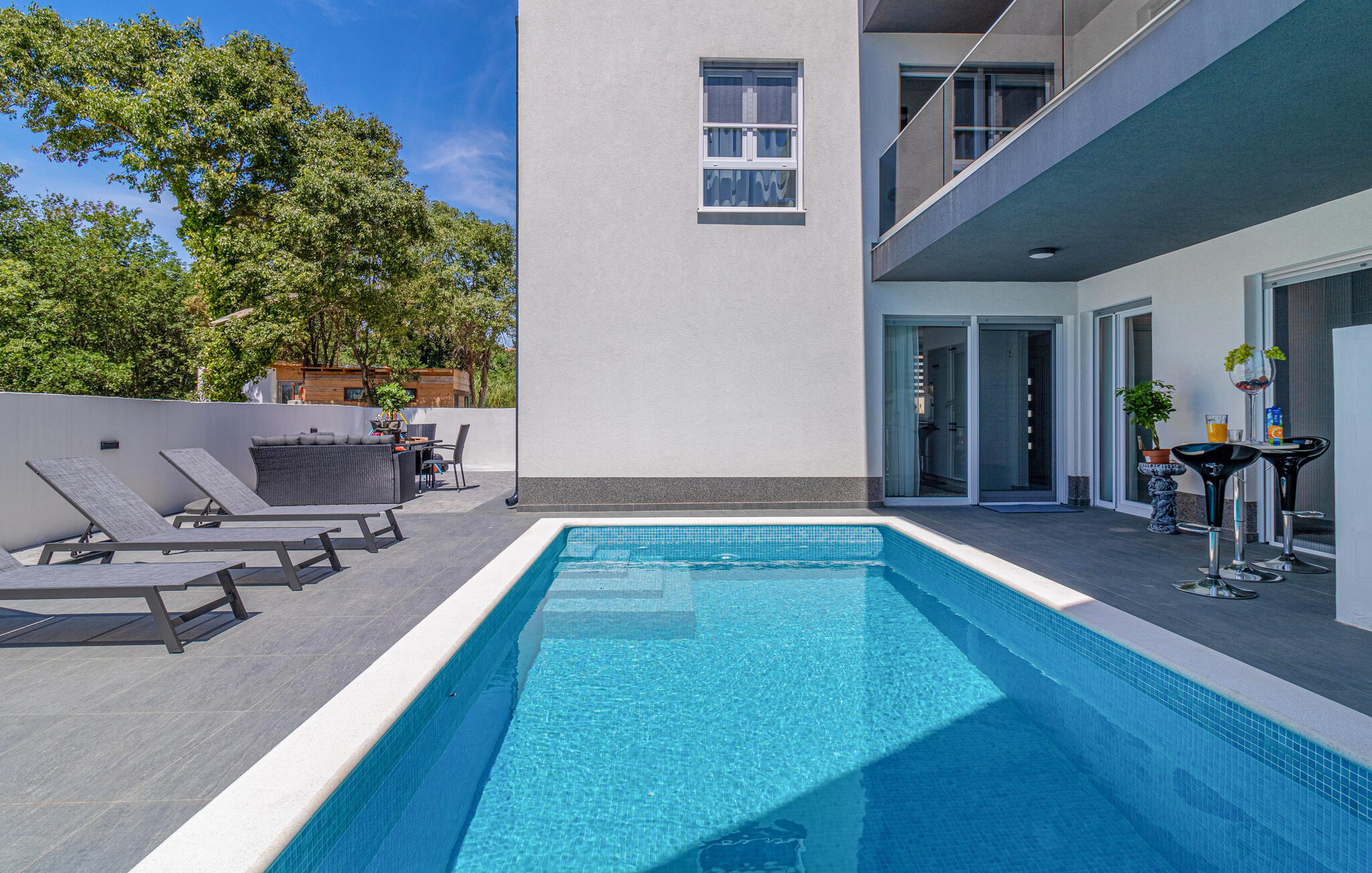 Vakantiehuis met privé zwembad in Liznjan (Kroatië) voor 8 personen