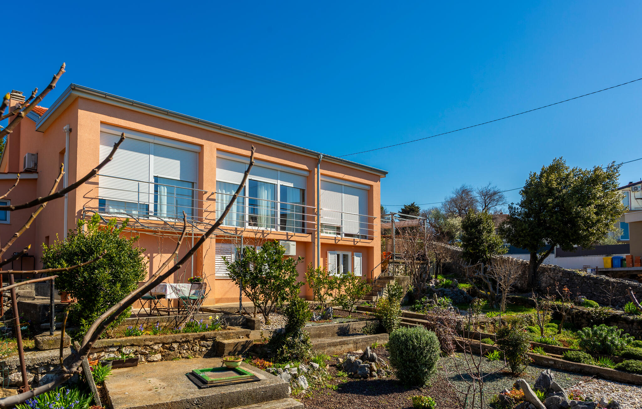 Ferienhaus mit umzäuntem Garten in Crikvenica-Kraljevica (Kroatien) und 1 Hund erlaubt