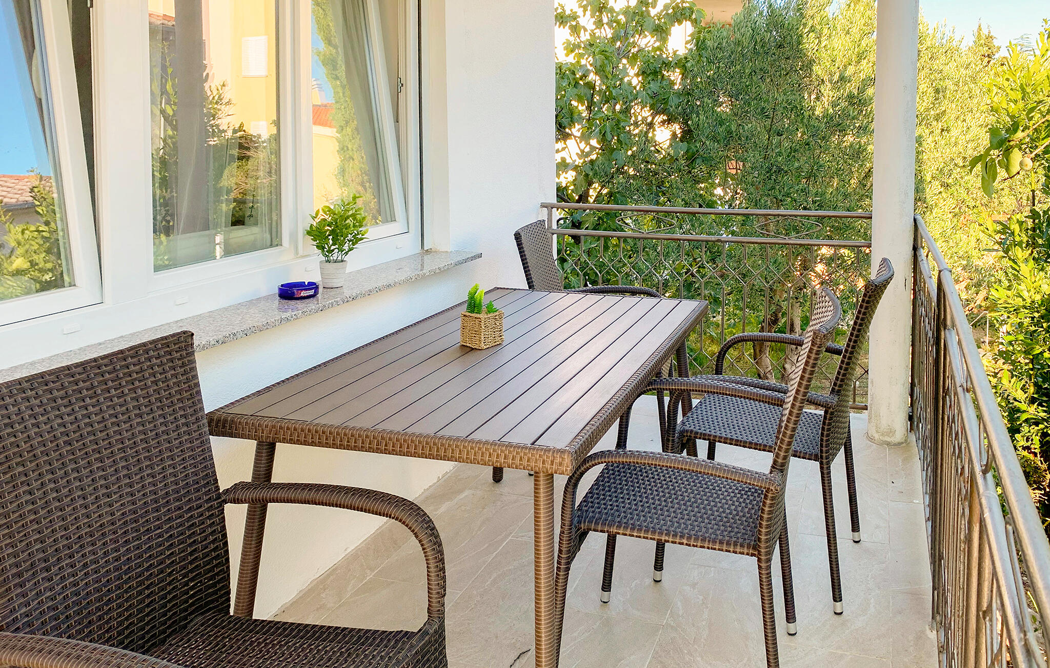 Ferienhaus mit umzäuntem Garten in Krk (Kroatië) und 1 Hund erlaubt