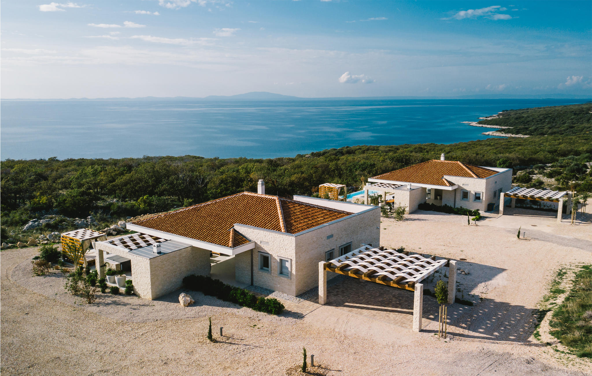 Vakantiehuis in Pag-Novalja (Kroatië) 1 hond is welkom