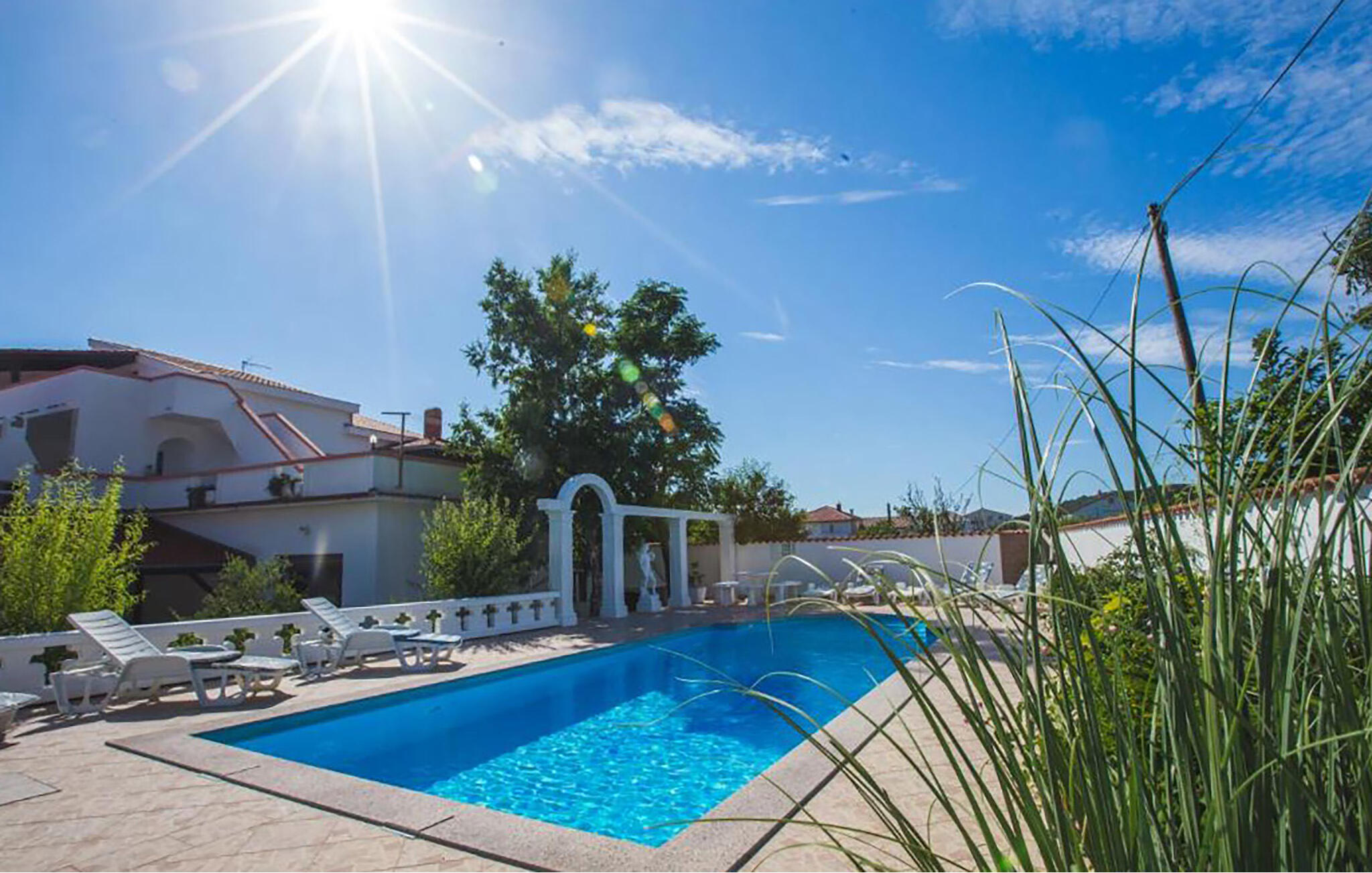 Vakantiehuis met zwembad in Rab - Kampor (Kroatië) voor 2 personen