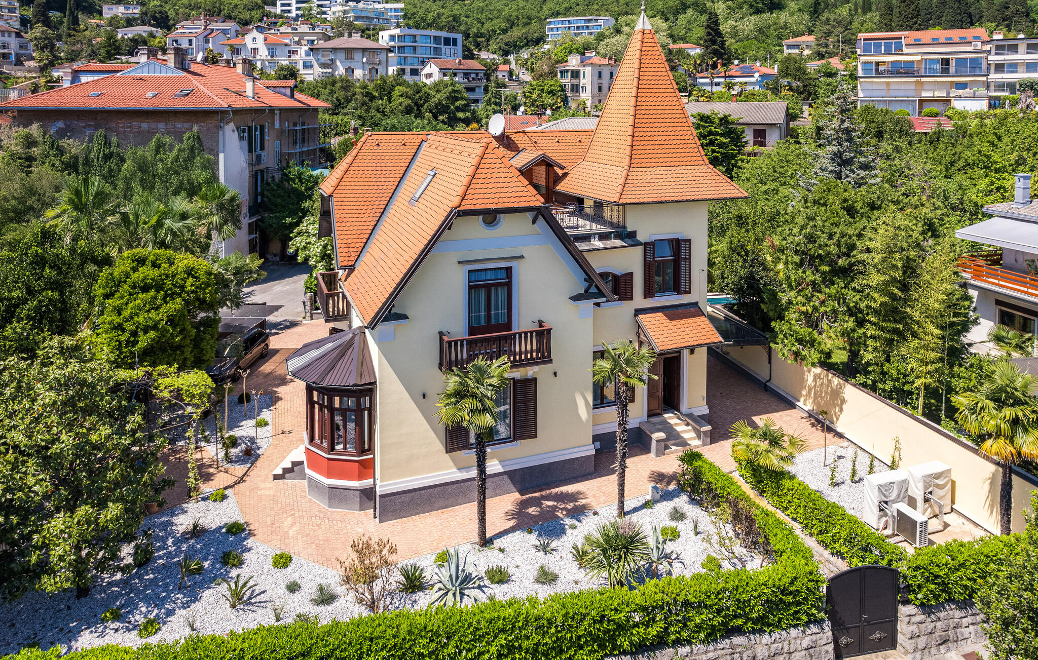 Vakantiehuis met privé zwembad in Opatija (Kroatië) voor 6 personen