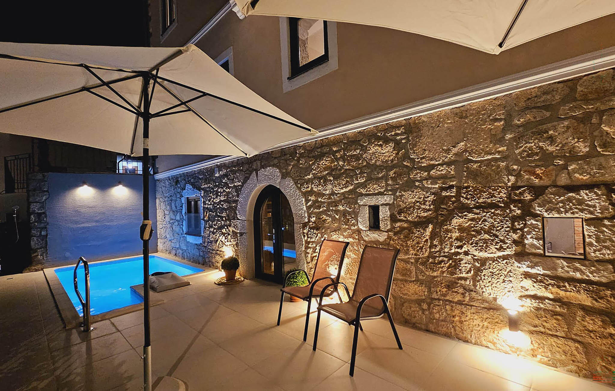 Vakantiehuis met privé zwembad in Opatija-Poljane (Kroatië) voor 8 personen