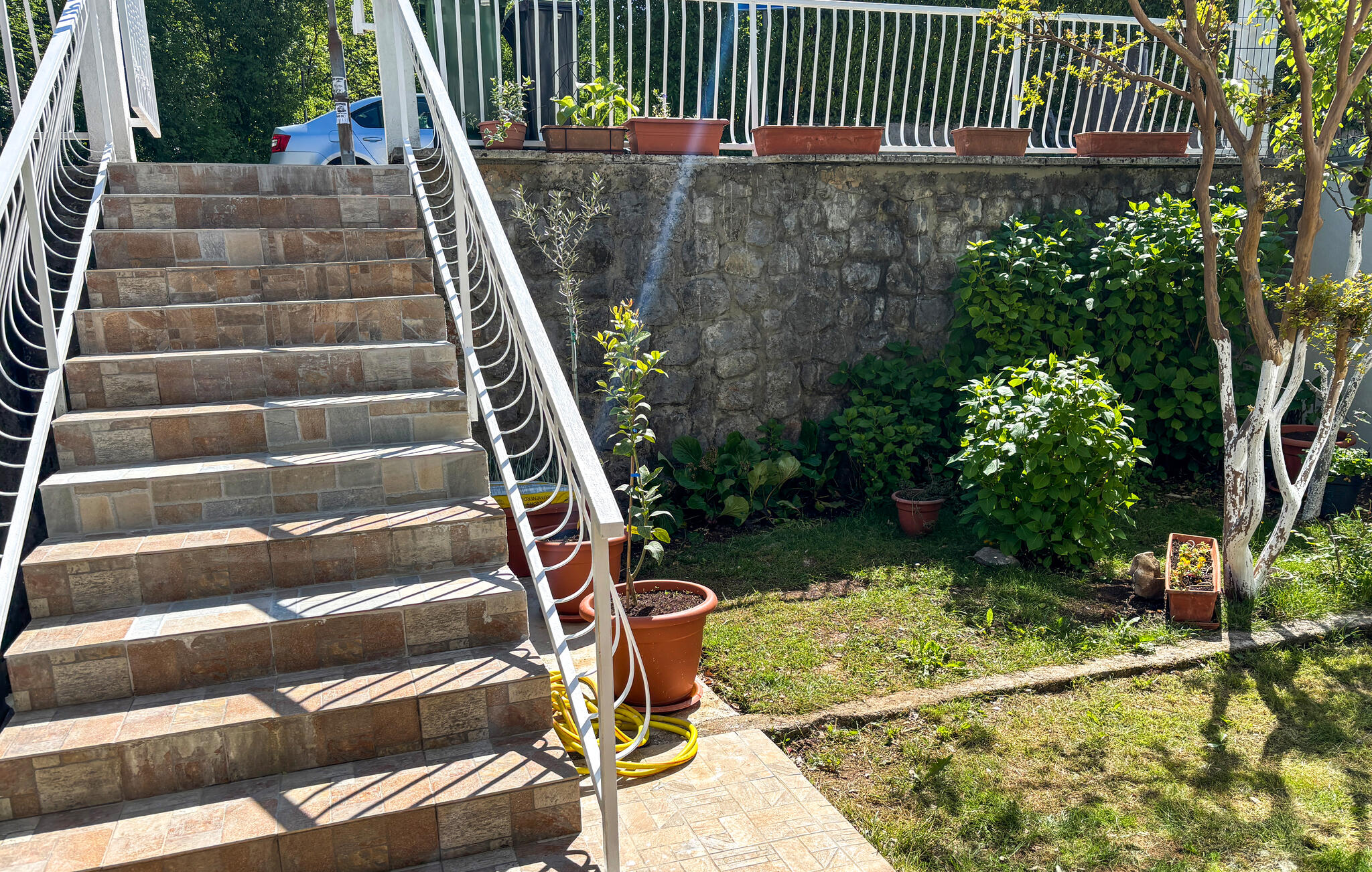 Vakantiehuis met omheinde tuin in Opatija - Jusici (Kroatië) 1 hond is welkom