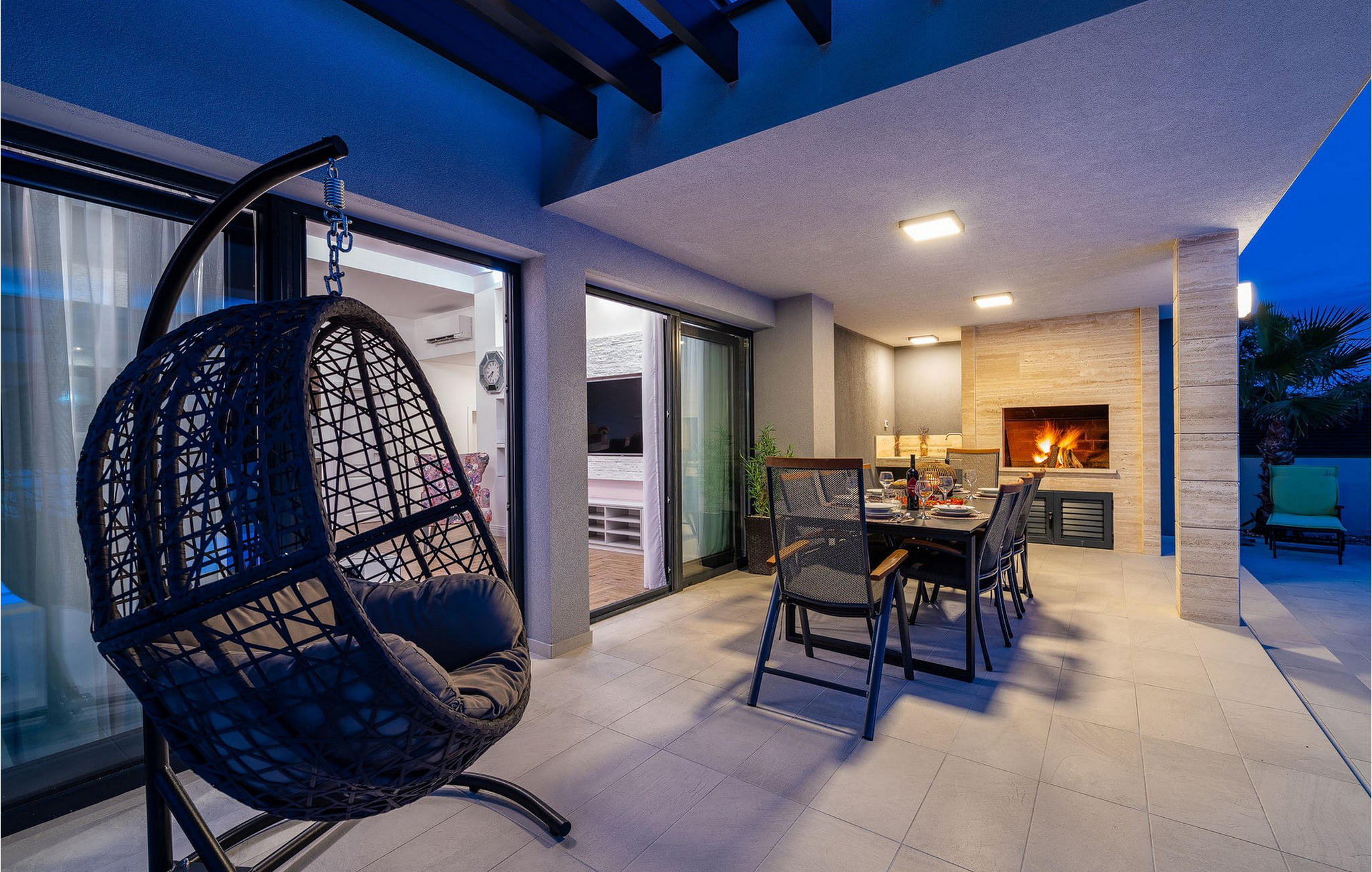 Vakantiehuis met privé zwembad in Nin (Kroatië) voor 10 personen