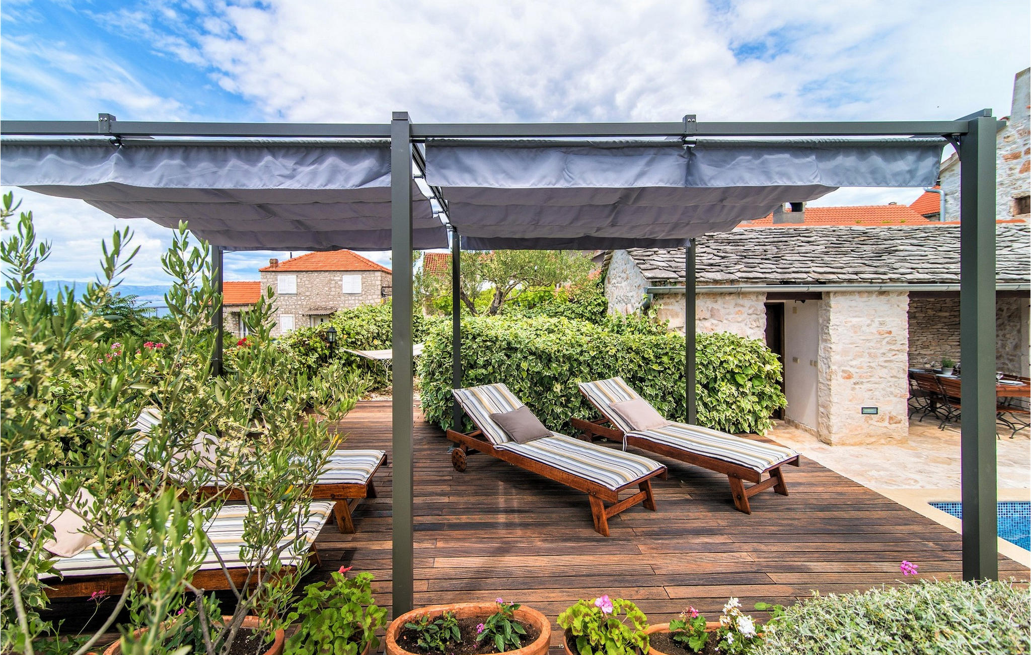 Vakantiehuis met privé zwembad in Brac-Supetar (Kroatië) voor 8 personen