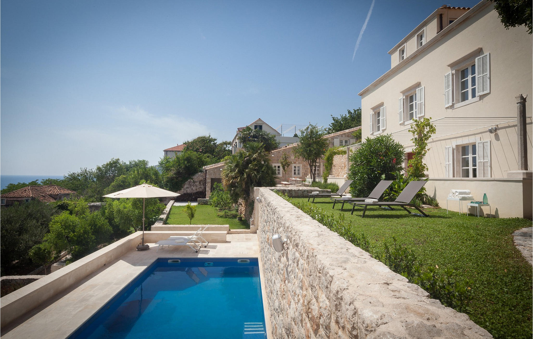Vakantiehuis met privé zwembad in Dubrovnik (Kroatië) voor 16 personen