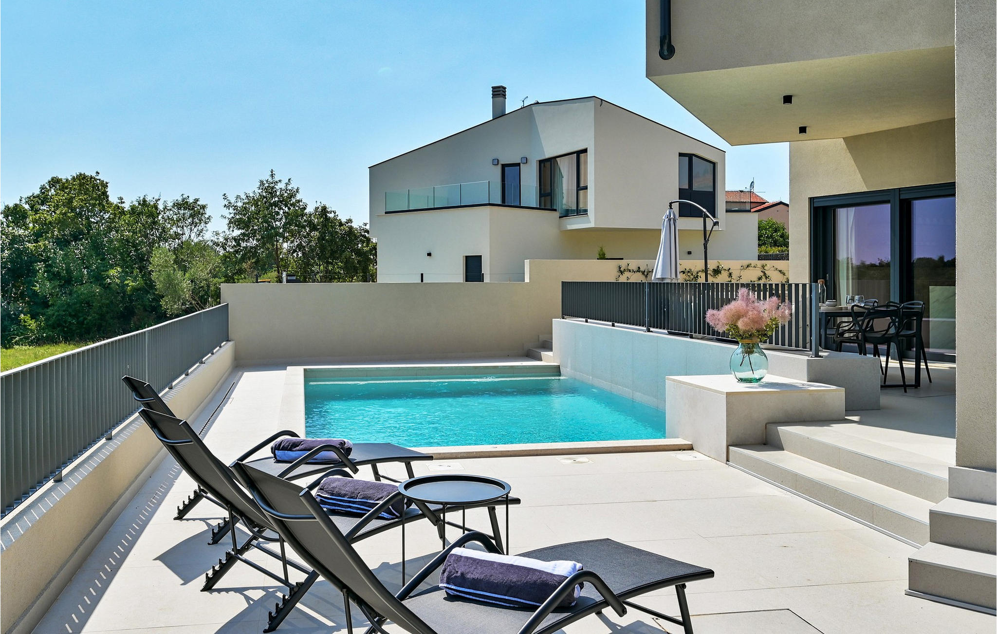 Vakantiehuis met privé zwembad in Porec-Vabriga (Kroatië) voor 8 personen