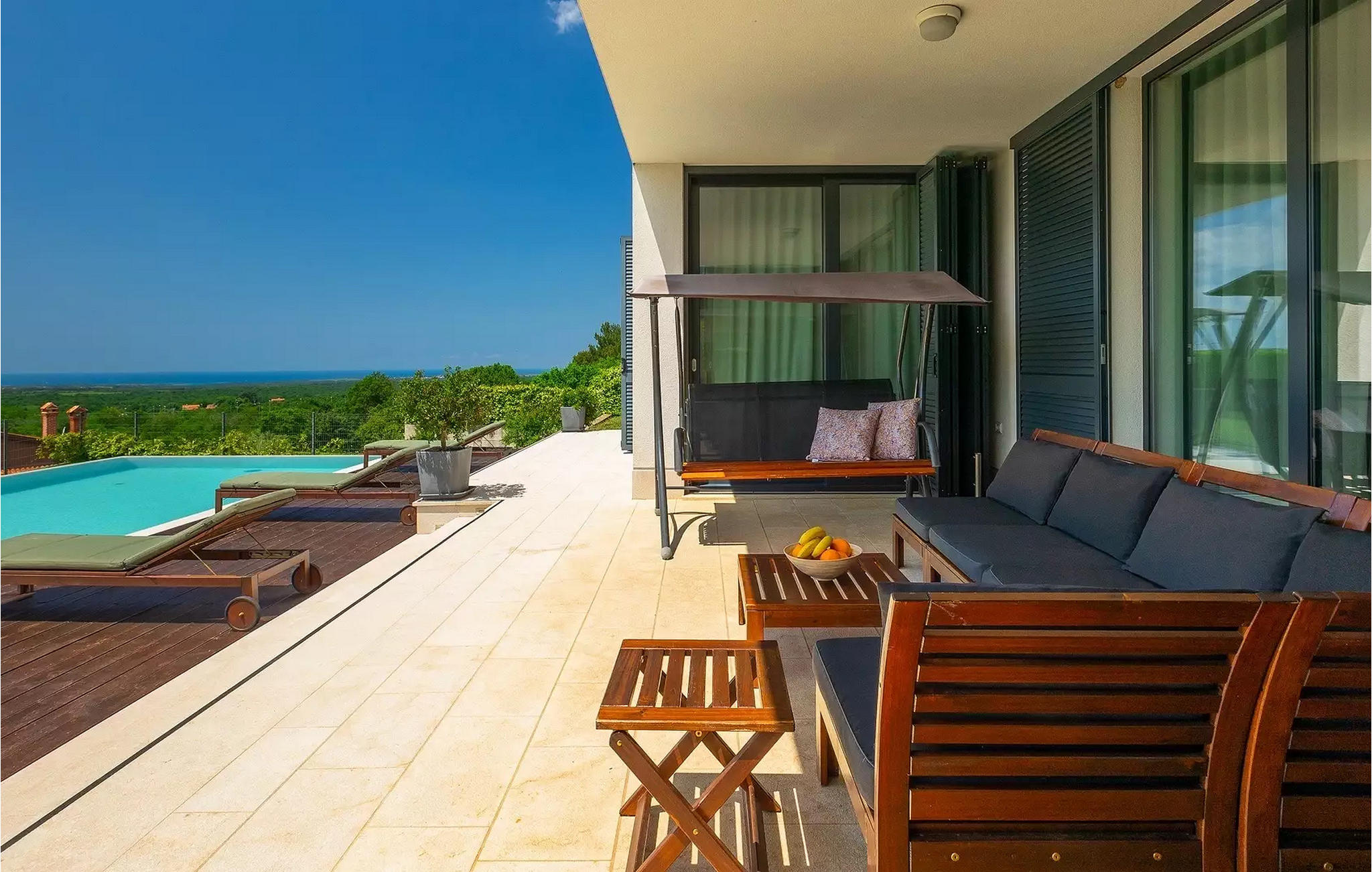 Vakantiehuis met privé zwembad in Visnjan (Kroatië) voor 8 personen