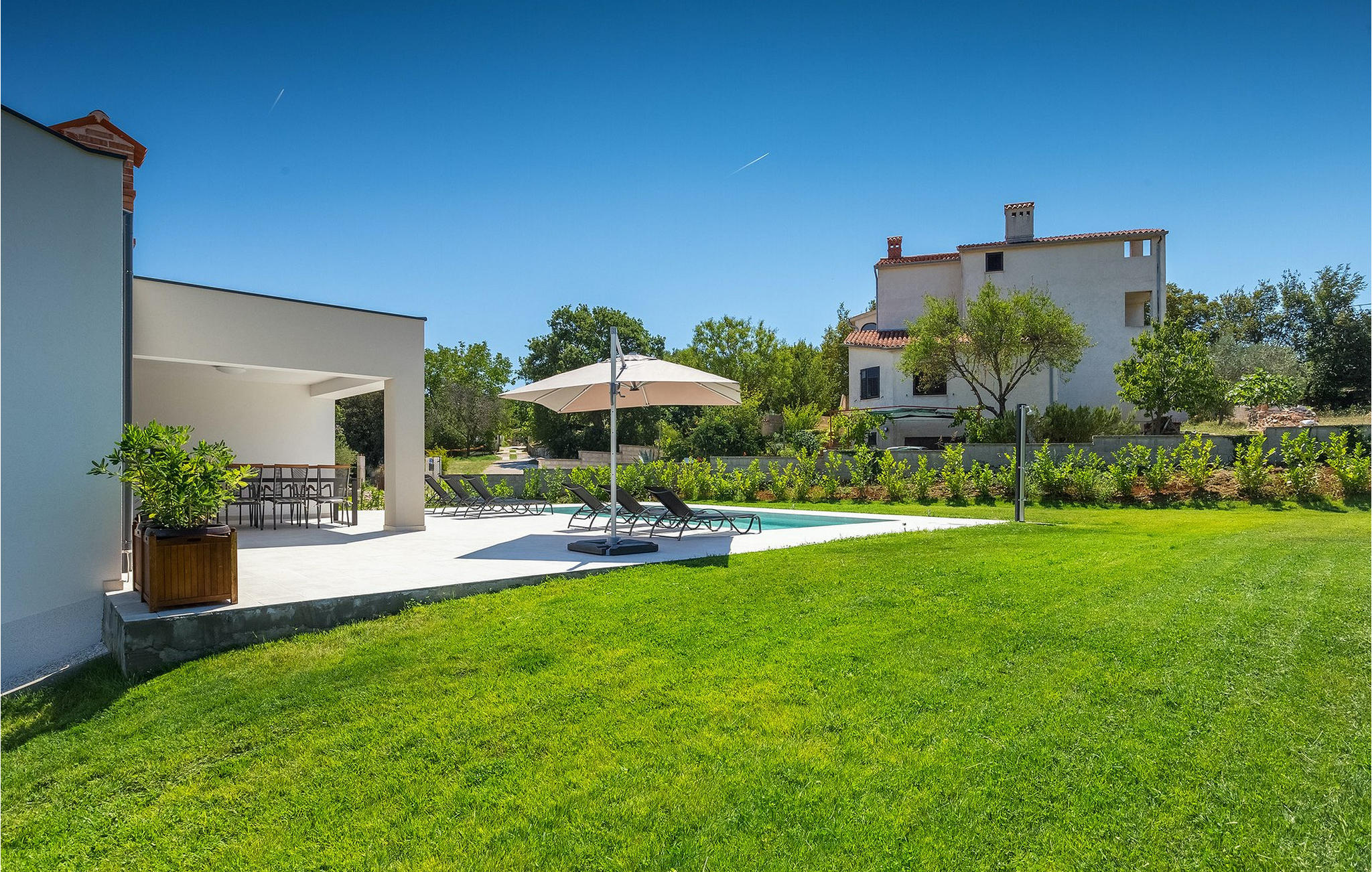 Vakantiehuis met privé zwembad in Medulin (Kroatië) voor 6 personen