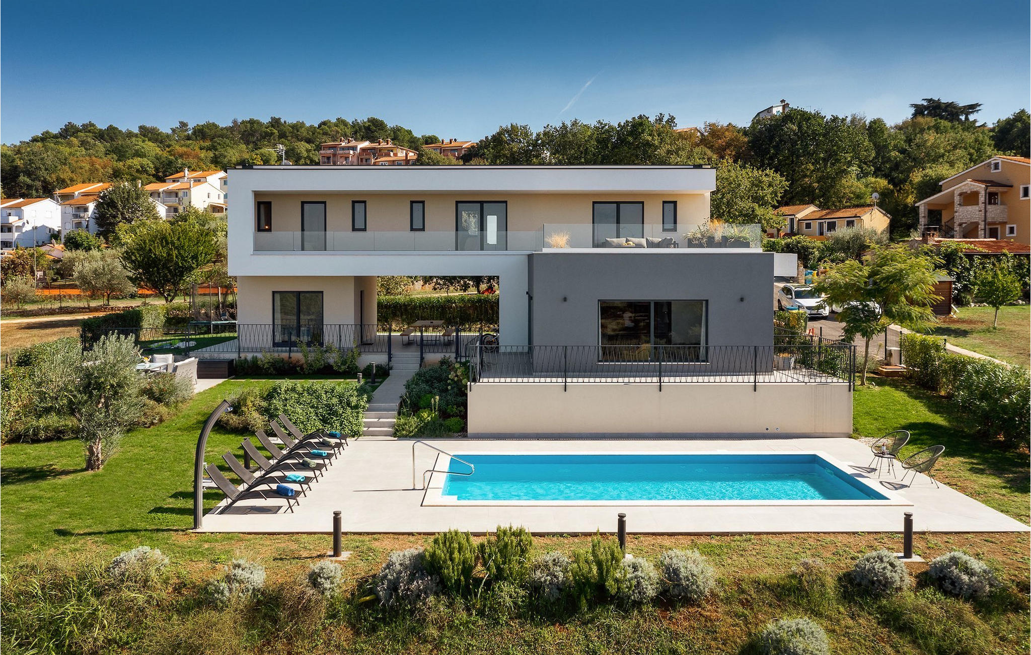 Vakantiehuis met privé zwembad in Porec (Kroatië) voor 8 personen
