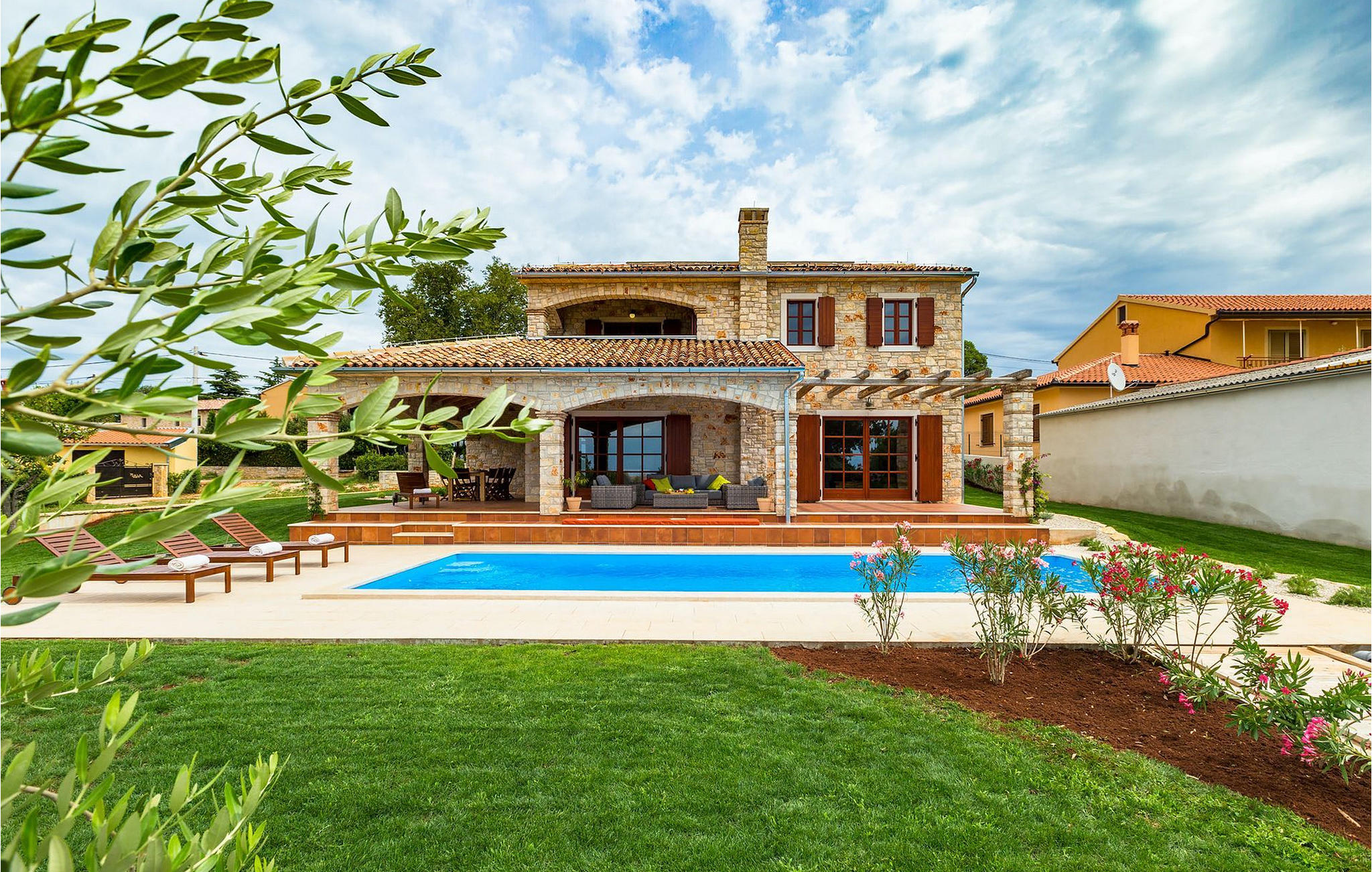 Vakantiehuis met privé zwembad in Visnjan-Kastelir (Kroatië) voor 8 personen