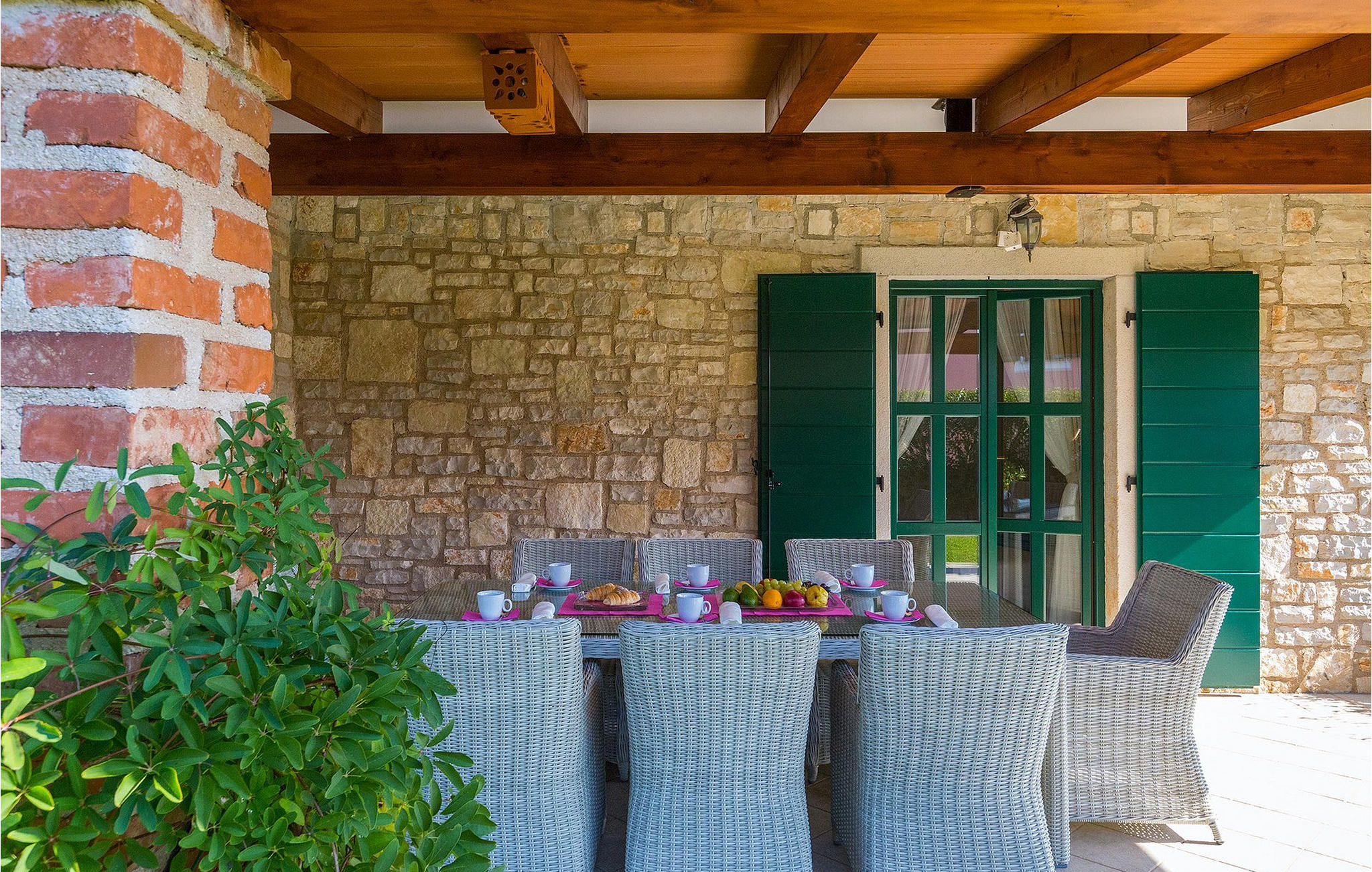 Vakantiehuis met privé zwembad in Visnjan-Vizinada (Kroatië) voor 8 personen