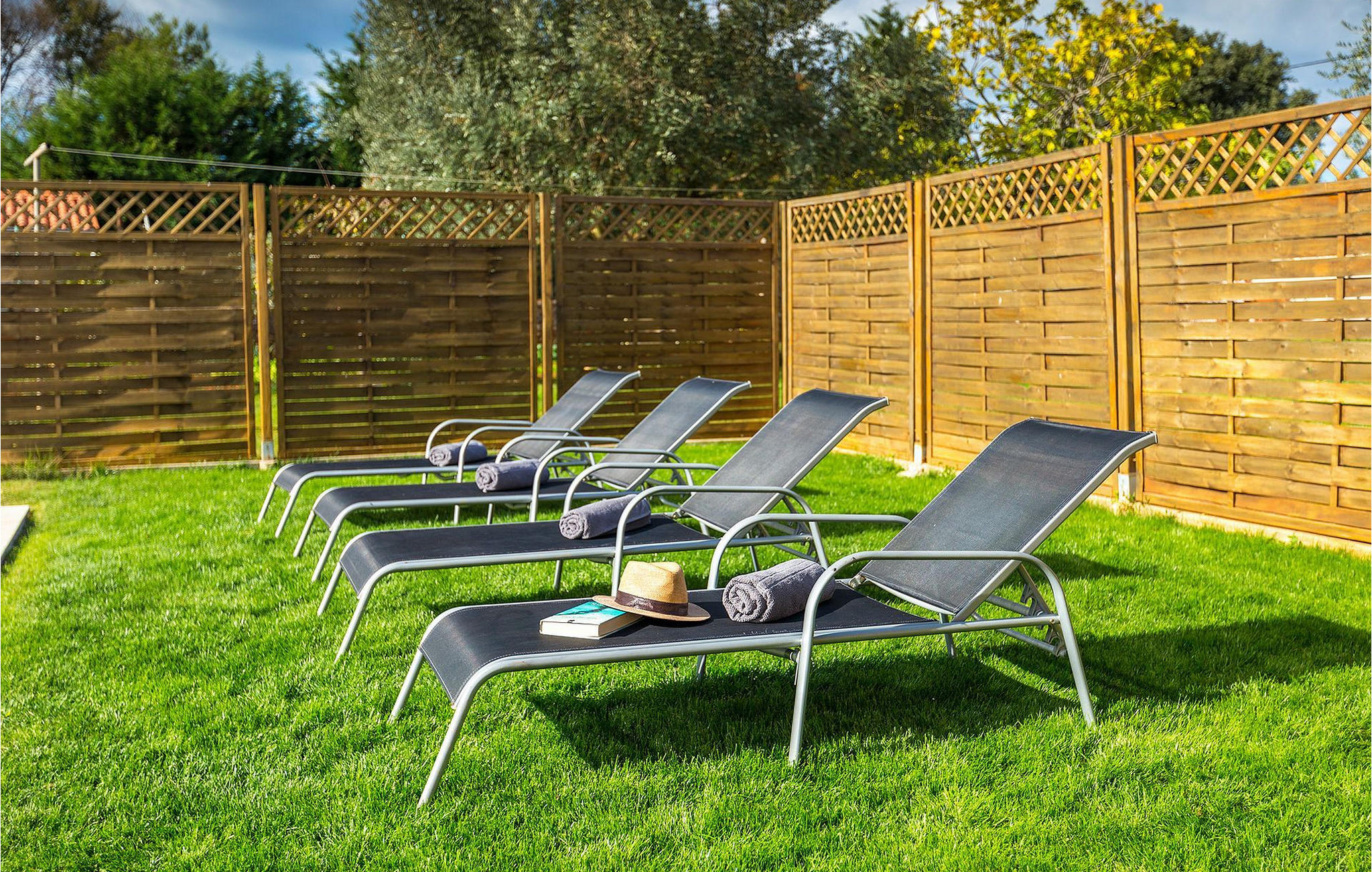 Ferienhaus mit umzäuntem Garten in Pula-Marcana (Kroatien) und 1 Hund erlaubt