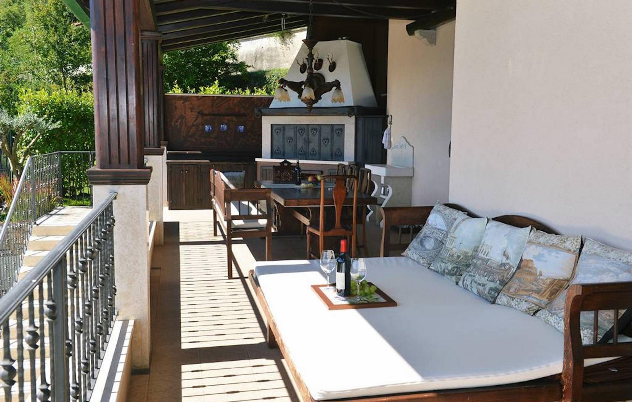 Vakantiehuis met privé zwembad in Opatija-Rukavac (Kroatië) voor 10 personen