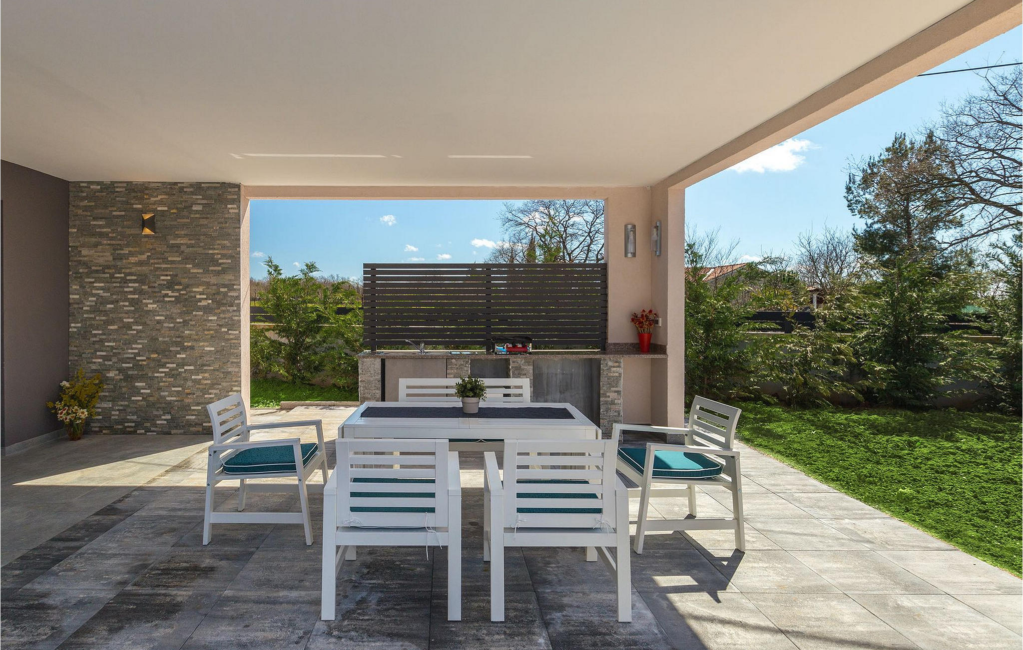 Vakantiehuis met privé zwembad in Savicenta (Kroatië) voor 6 personen