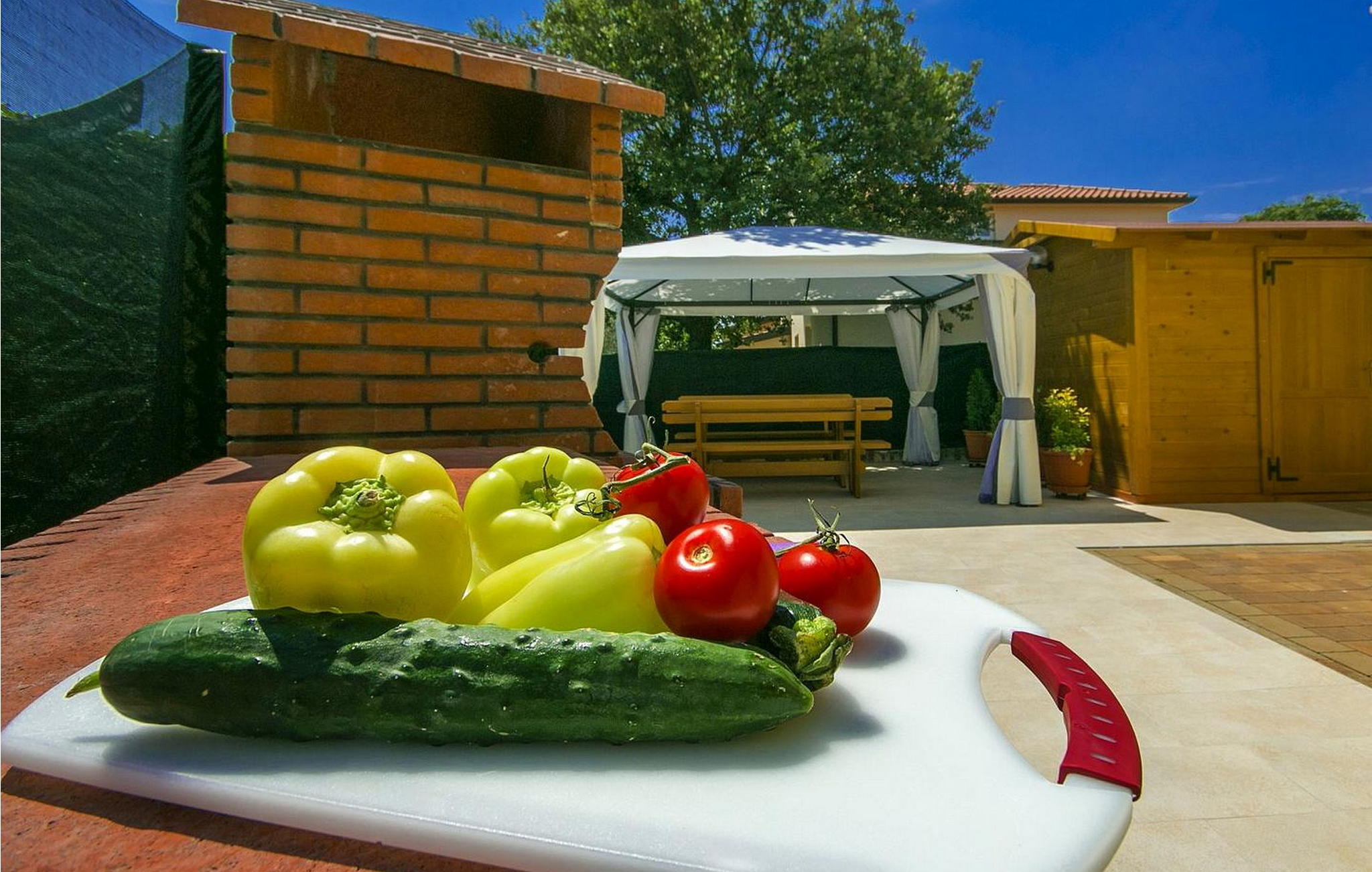 Vakantiehuis met zwembad in Buje (Kroatië) voor 4 personen