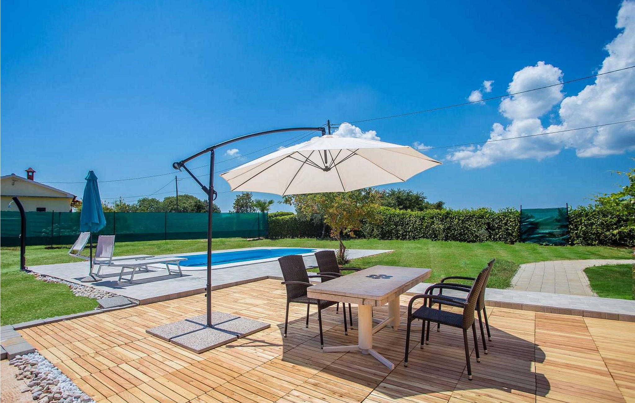 Vakantiehuis met privé zwembad in Pula-Marcana (Kroatië) voor 2 personen