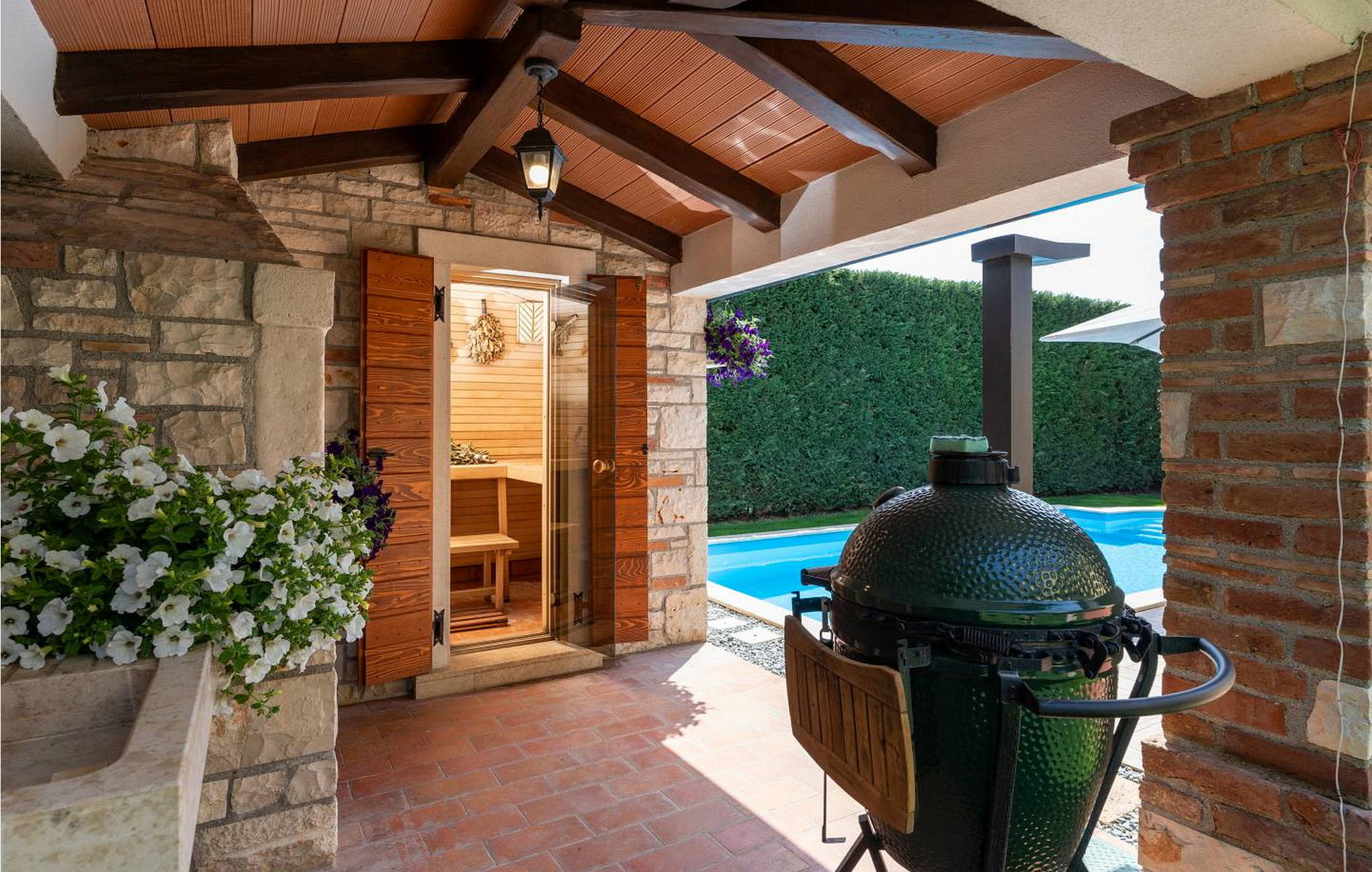 Vakantiehuis met privé zwembad in Novigrad (Kroatië) voor 6 personen