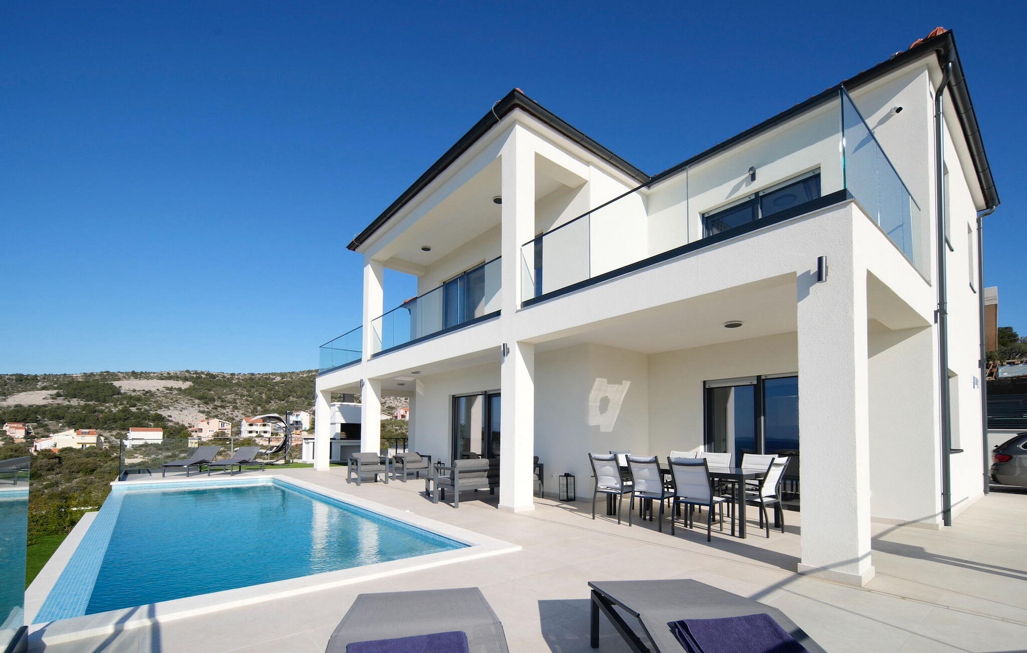 Vakantiehuis met privé zwembad in Primosten (Kroatië) voor 8 personen