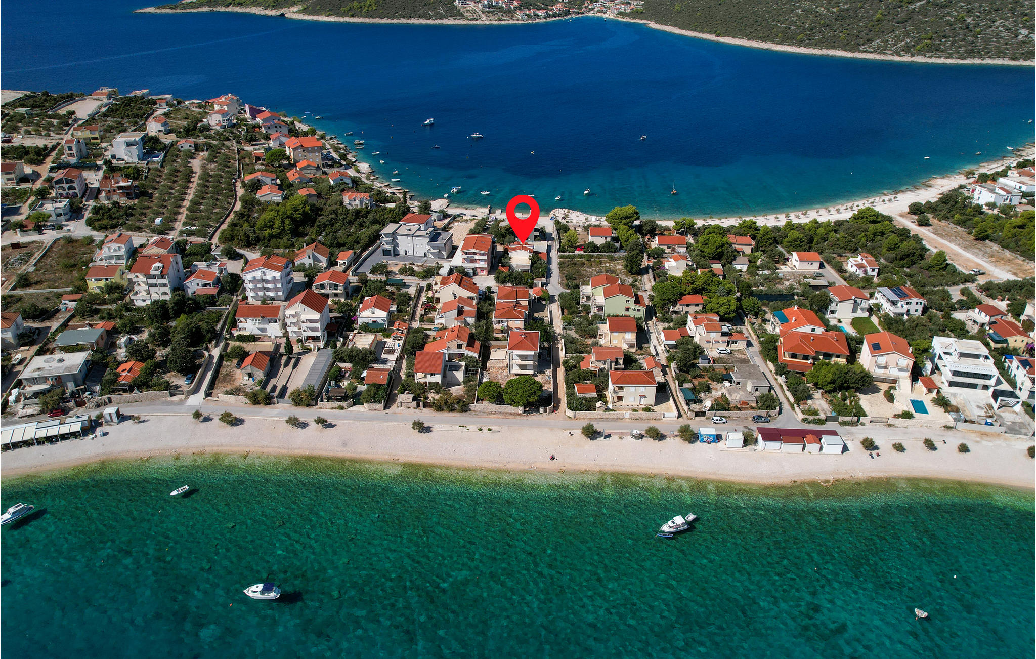 Vakantiehuis met privé zwembad in Trogir - Sevid (Kroatië) voor 10 personen