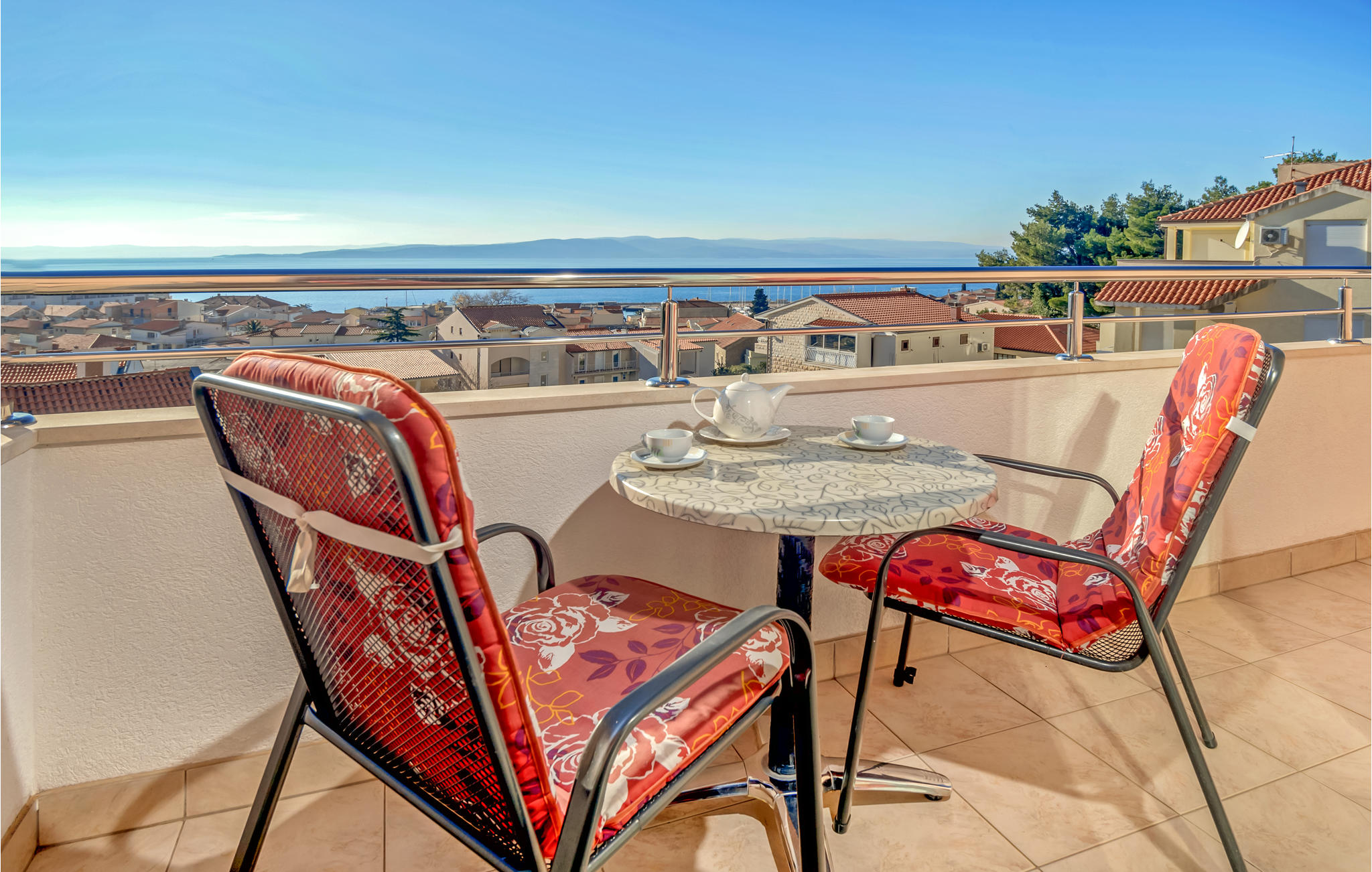 Vakantiehuis met privé zwembad in Makarska - Baska Voda (Kroatië) voor 5 personen