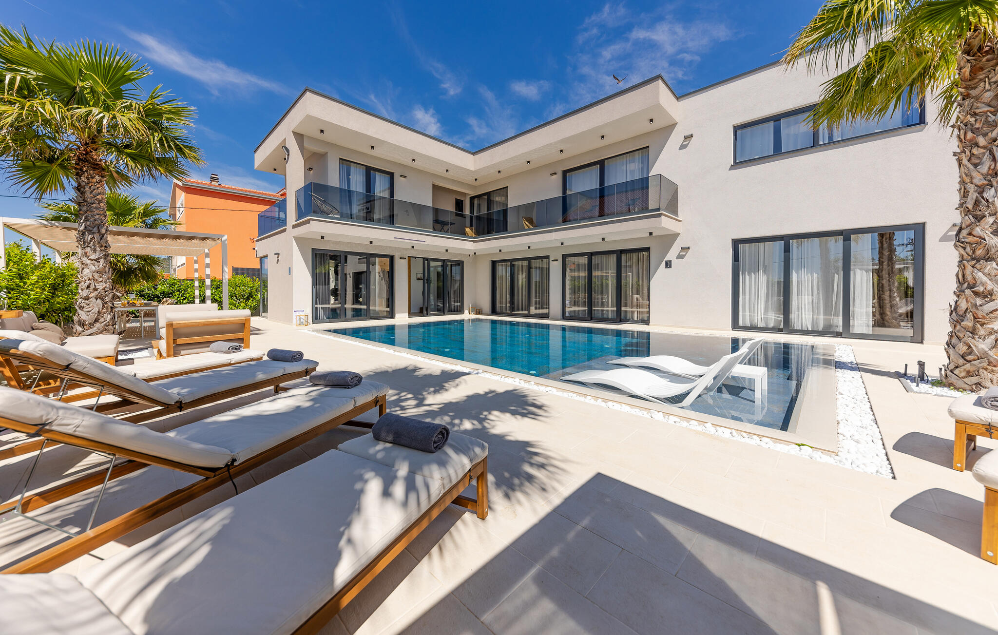 Vakantiehuis met zwembad in Trogir - Kastel Stari (Kroatië) voor 10 personen