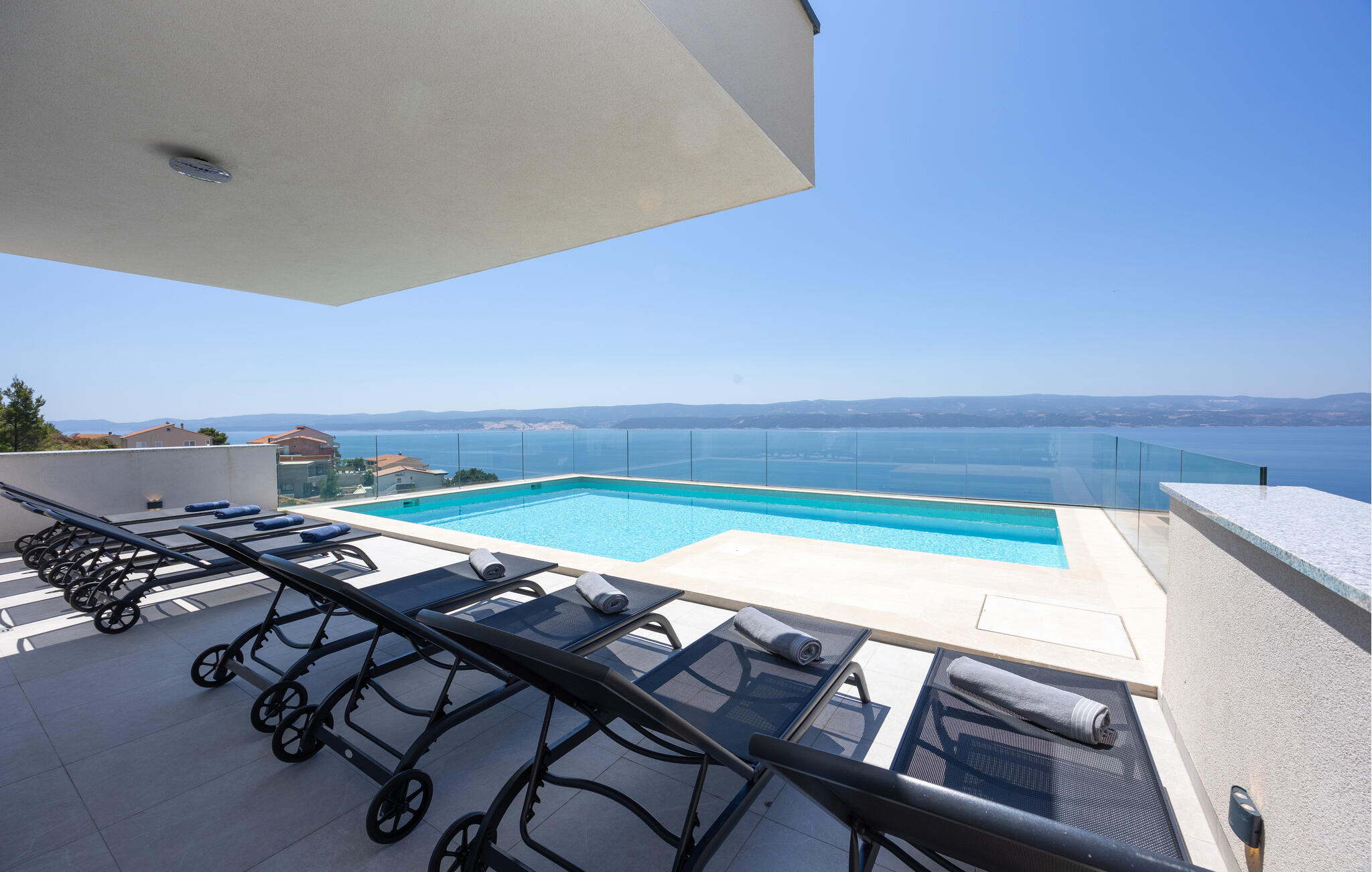 Vakantiehuis met zwembad in Omis-Stanici (Kroatië) voor 5 personen