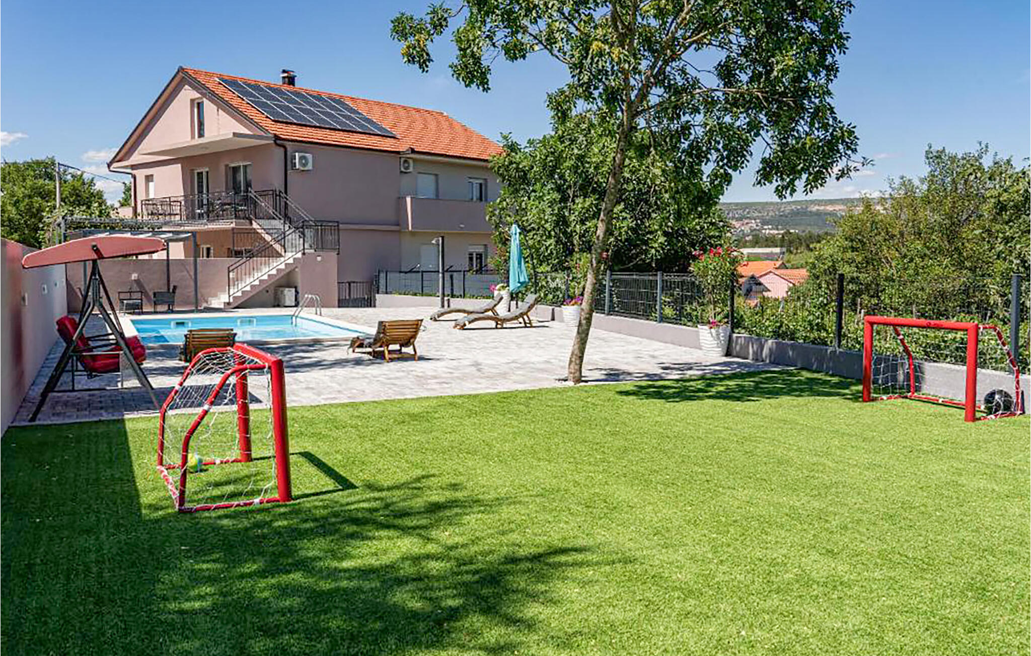 Vakantiehuis met privé zwembad in Makarska - Zmijavci (Kroatië) voor 8 personen