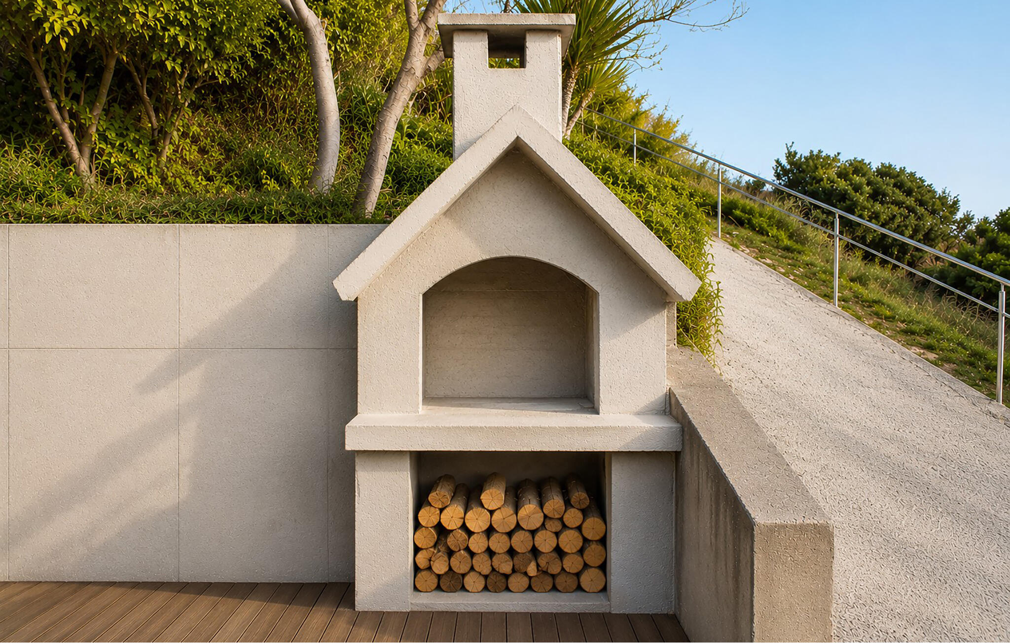 Vakantiehuis met omheinde tuin in Omis - Jesenice (Kroatië) 1 hond is welkom