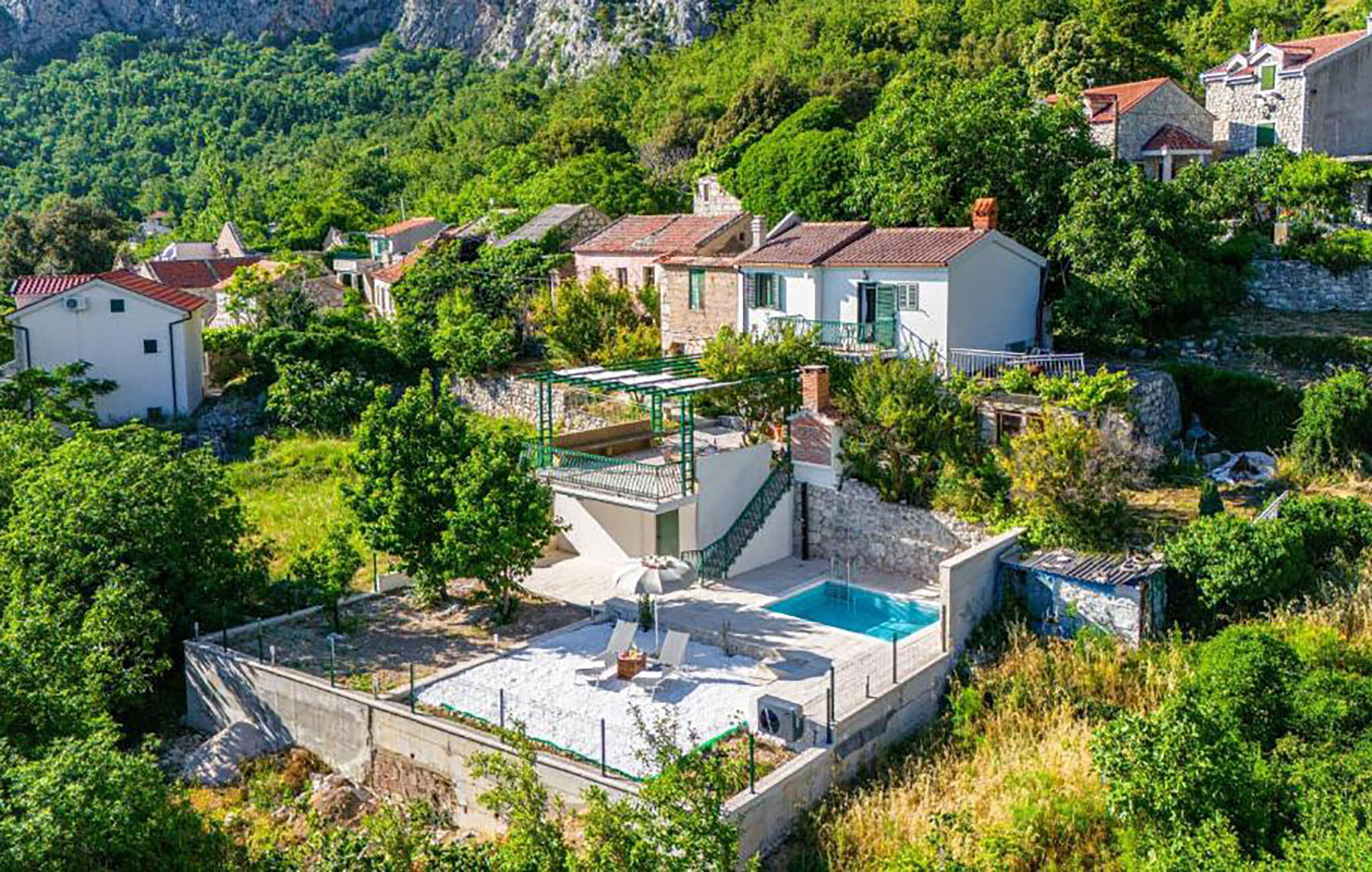 Vakantiehuis in Makarska- Tucepi (Kroatië) 2 honden zijn welkom
