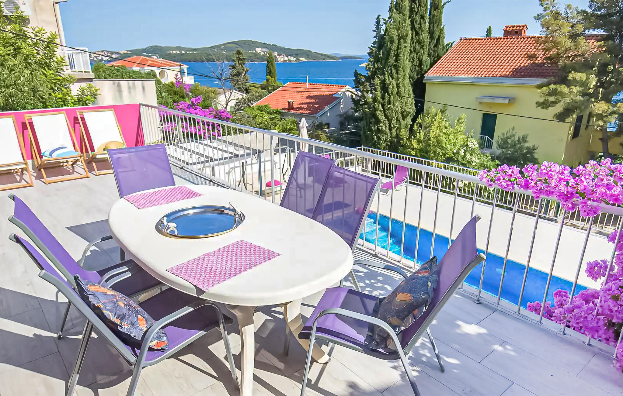 Vakantiehuis in Trogir - Seget Vranjica (Kroatië) 2 honden zijn welkom