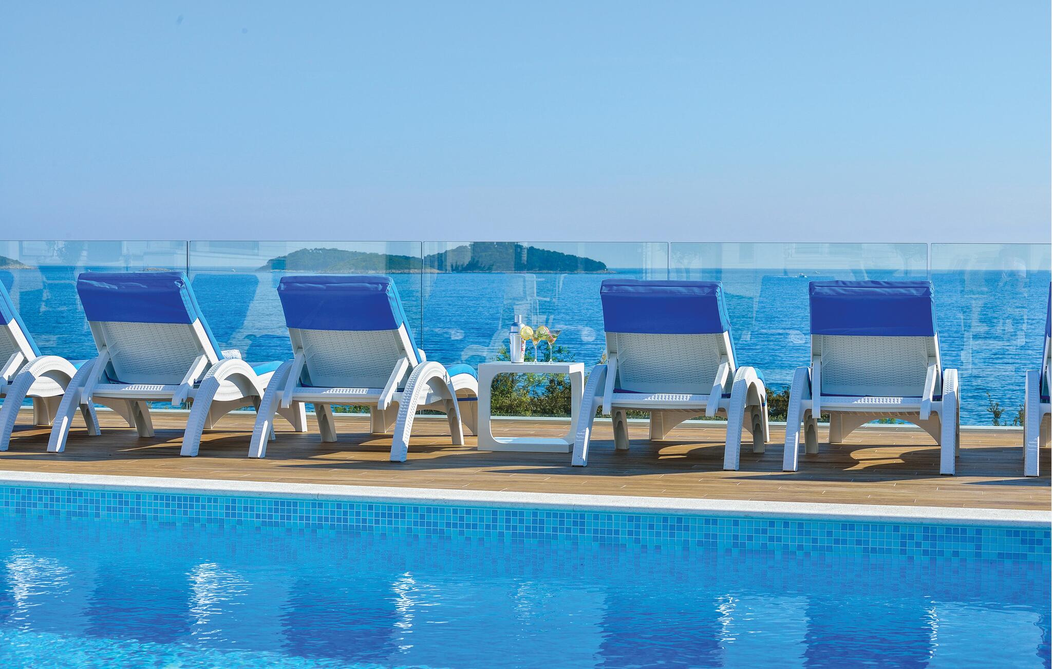 Vakantiehuis met zwembad in Rogoznica (Kroatië) voor 5 personen