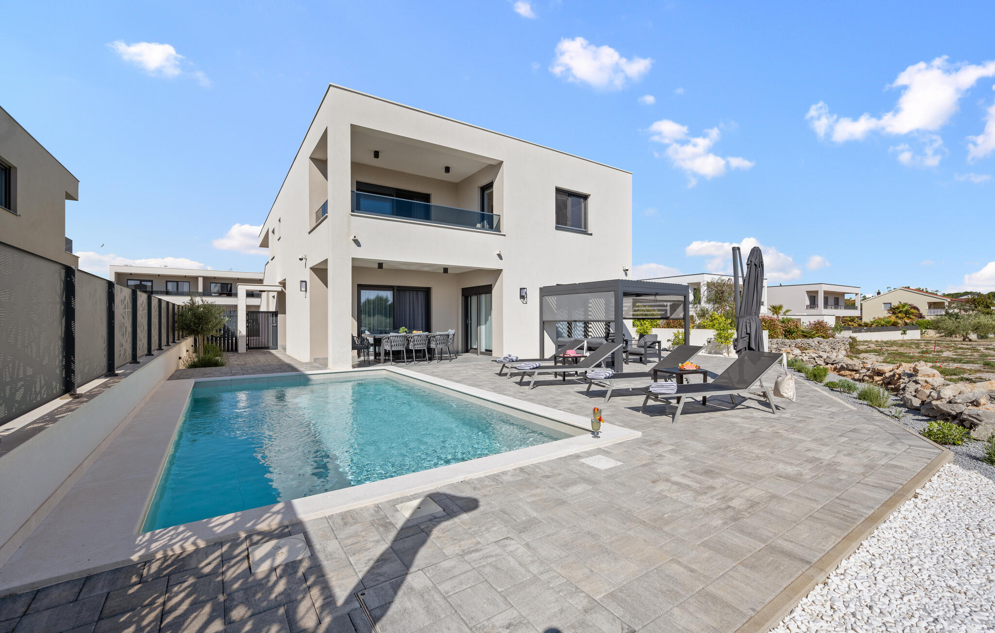 Vakantiehuis met privé zwembad in Vodice (Kroatië) voor 8 personen