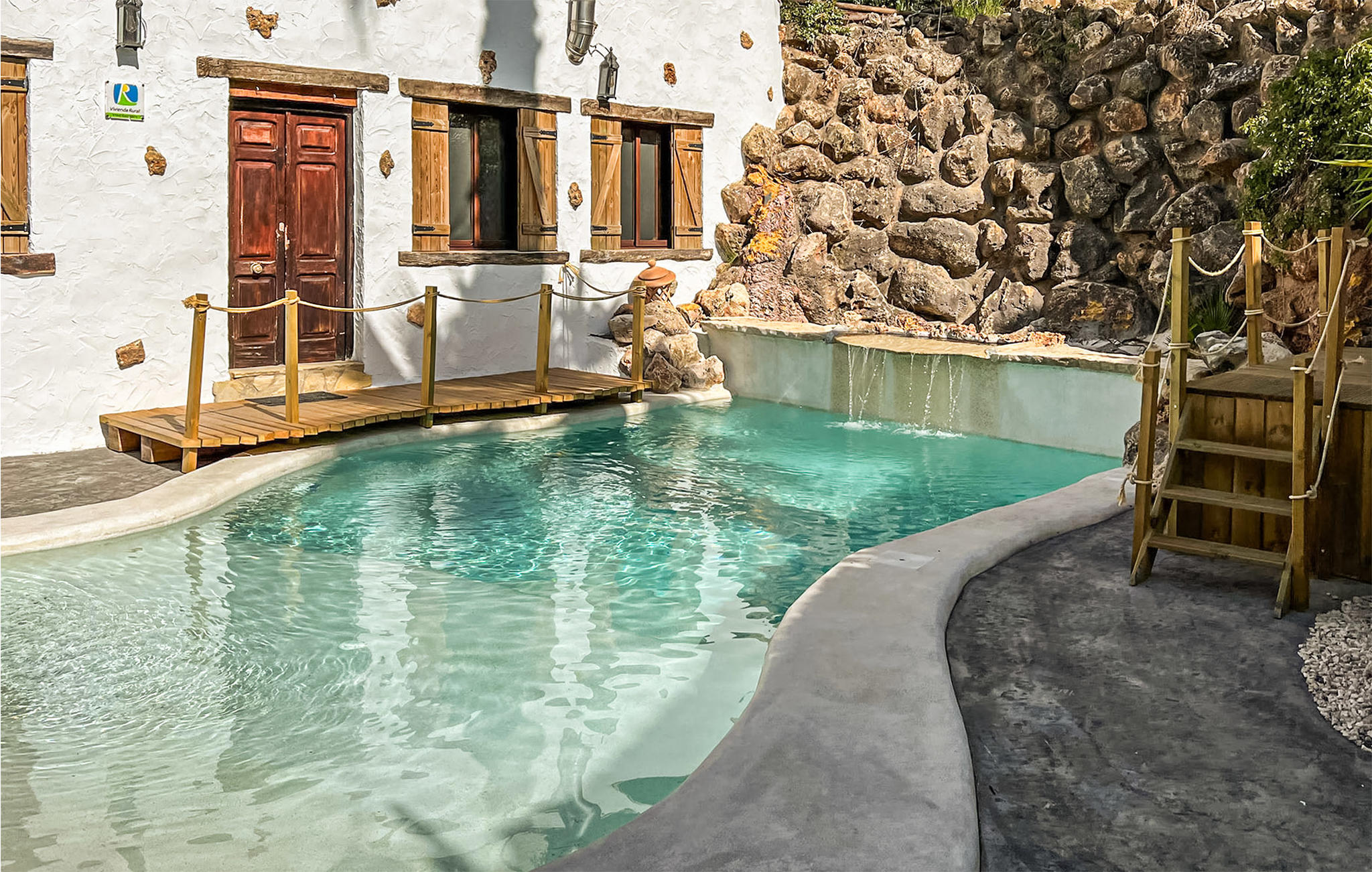 Vakantiehuis met privé zwembad in Rute/Cordoba (Spanje) voor 4 personen