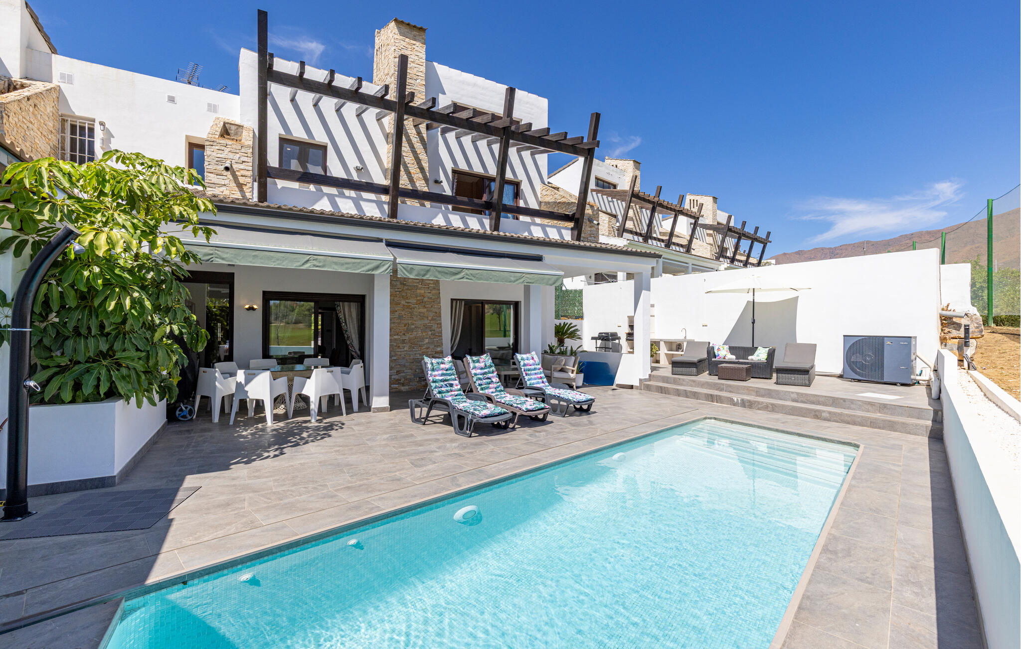 Vakantiehuis met privé zwembad in Estepona (Spanje) voor 8 personen