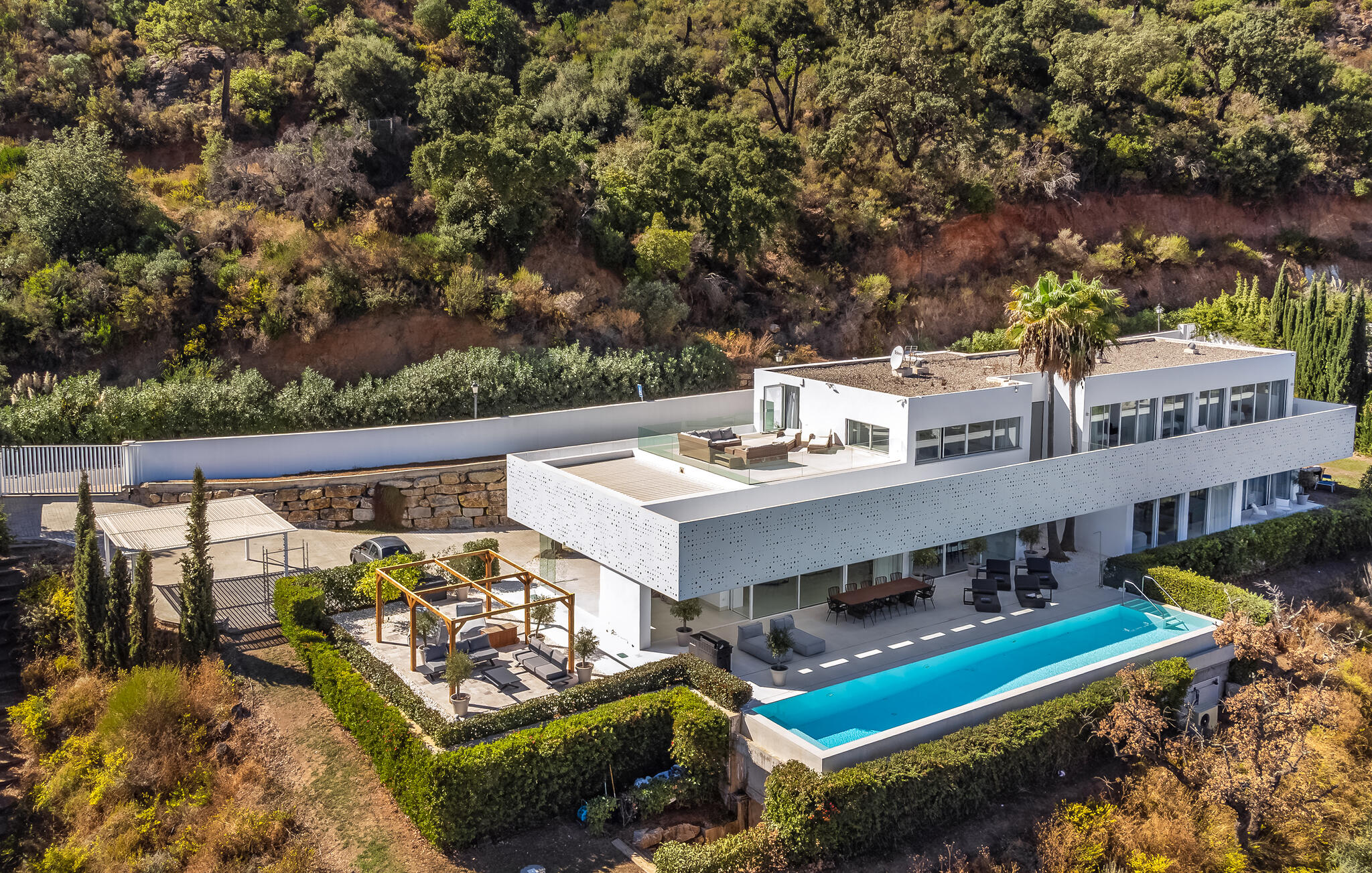 Vakantiehuis met privé zwembad in Ojén-Marbella (Spanje) voor 12 personen