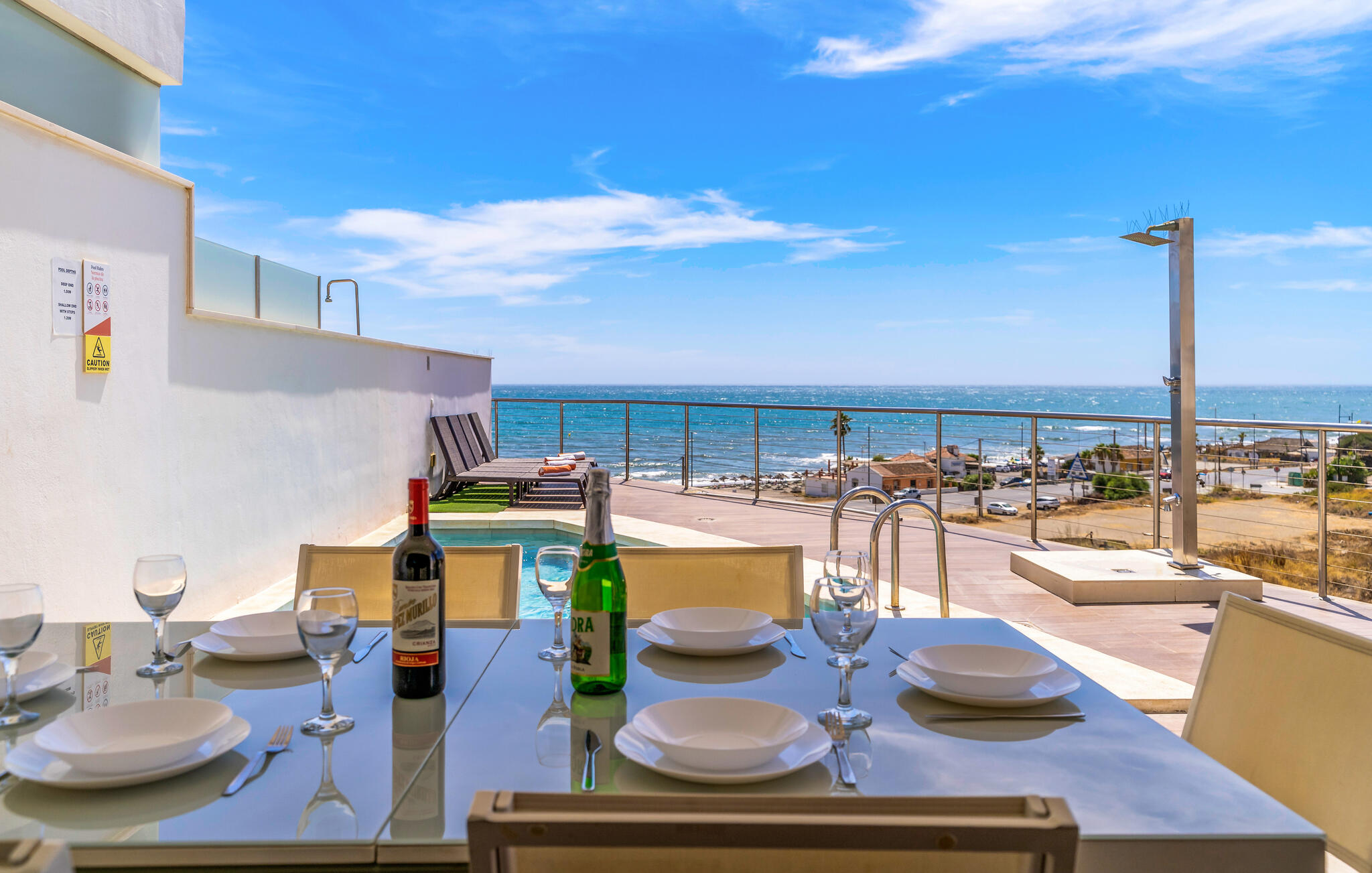 Vakantiehuis met privé zwembad in Torrox Costa (Spanje) voor 8 personen