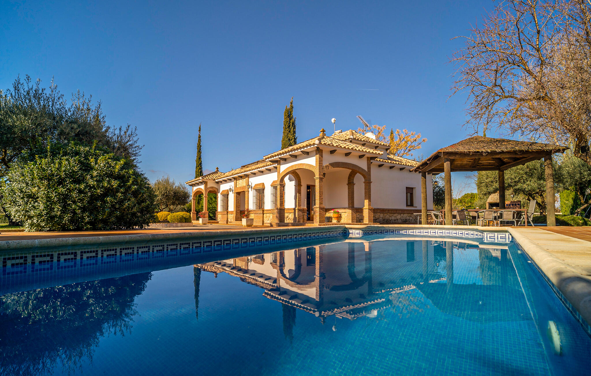 Vakantiehuis met omheinde tuin in Ronda (Spanje) 1 hond is welkom